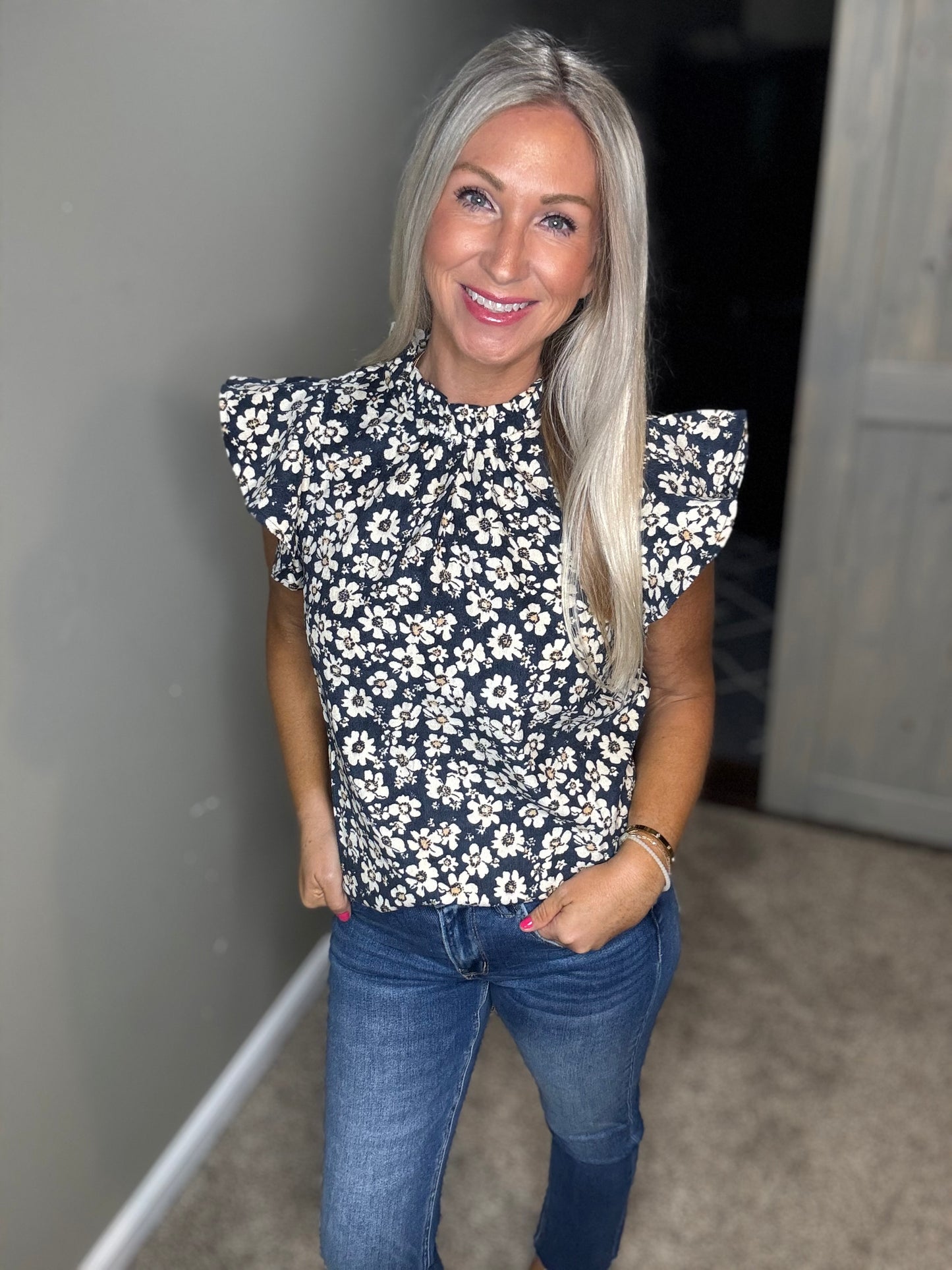 Daisy Ruffle Top