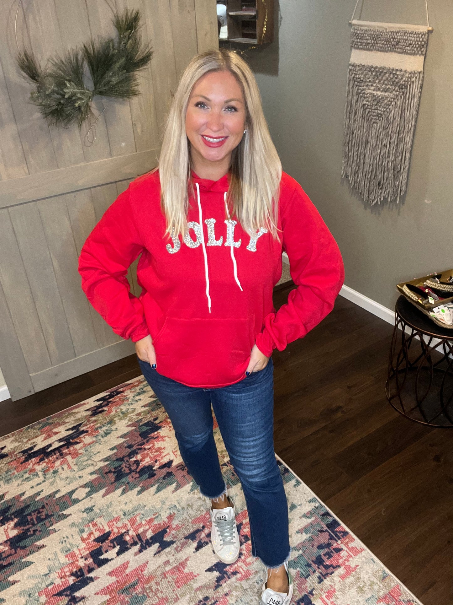 Jolly Glitter Hoodie