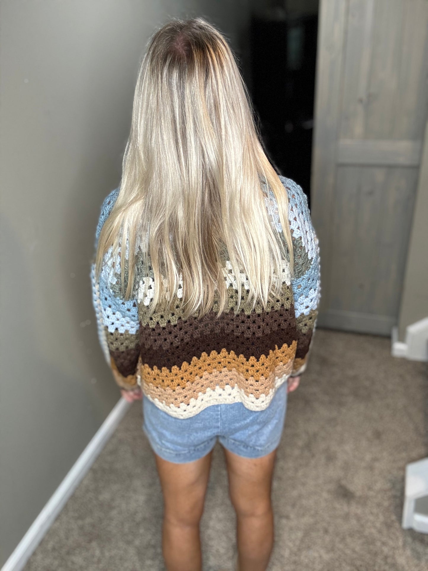 Autumn Striped Cardigan