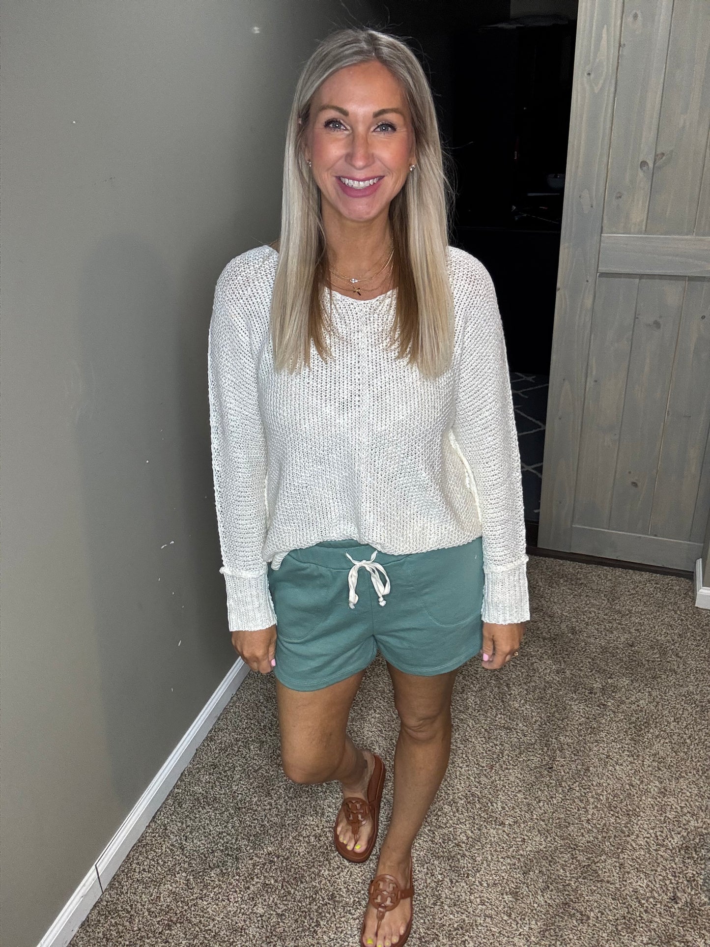 Reverse Seam Sweater