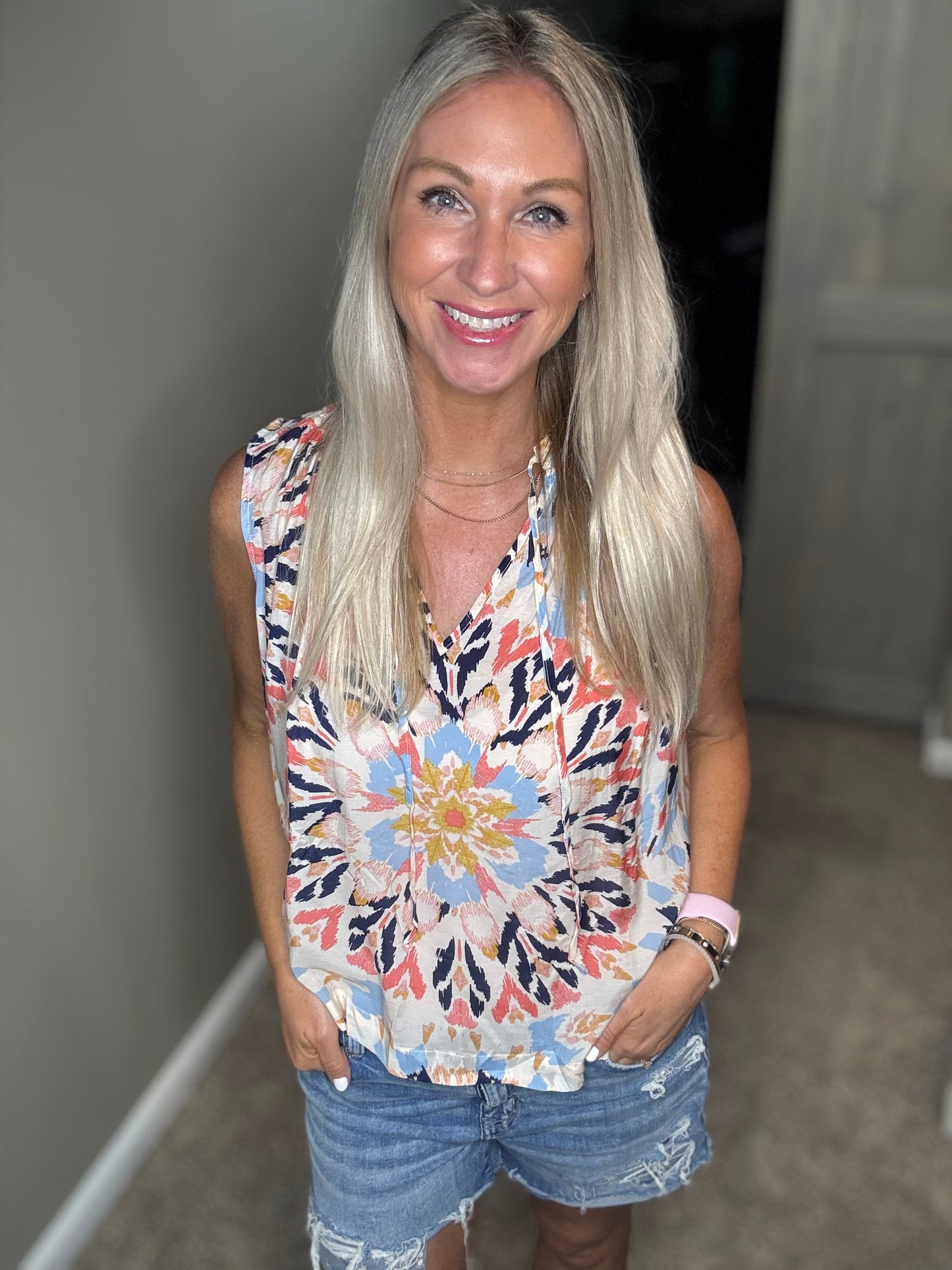 Kaleidoscope Flowy Top