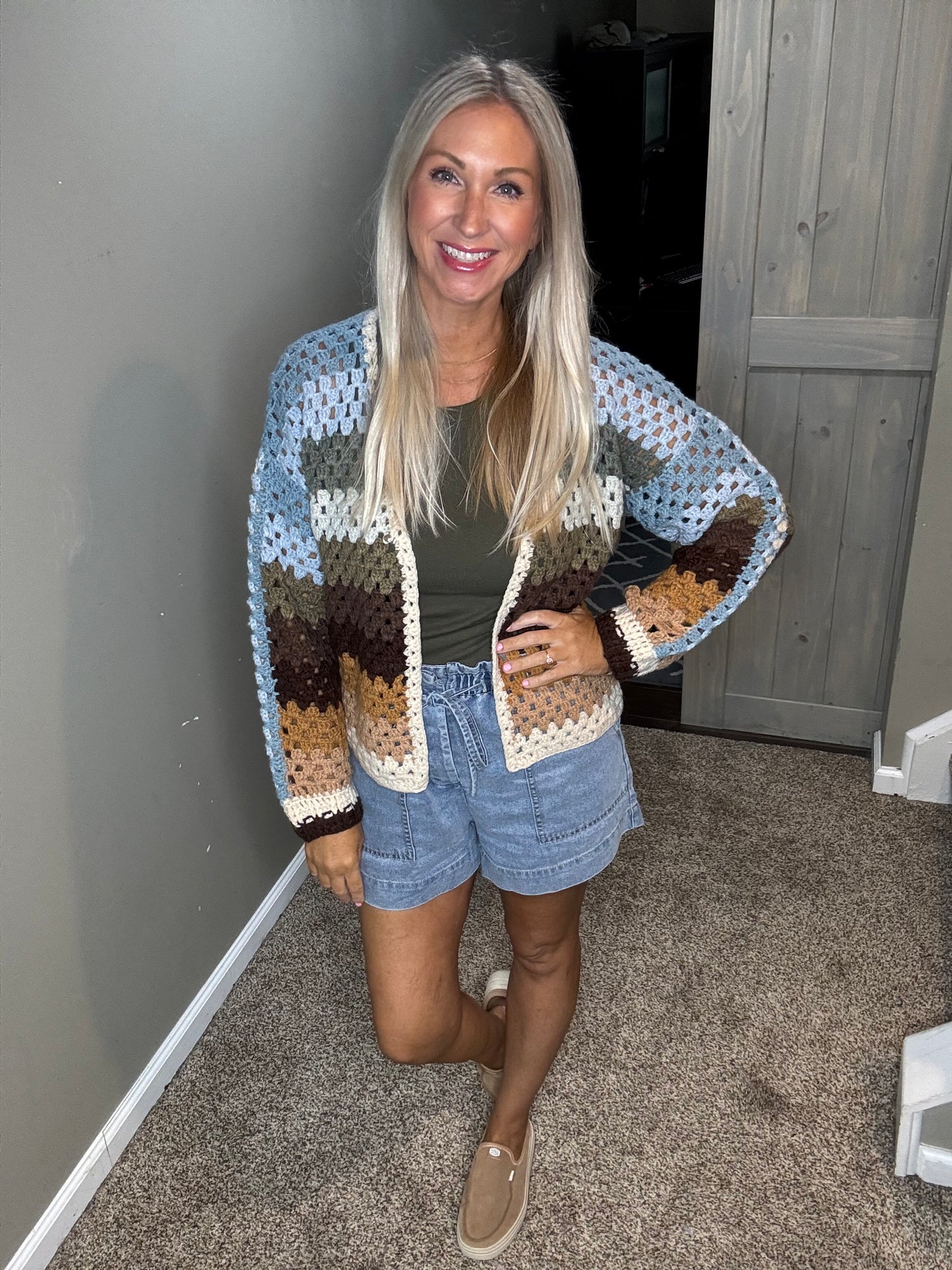 Autumn Striped Cardigan