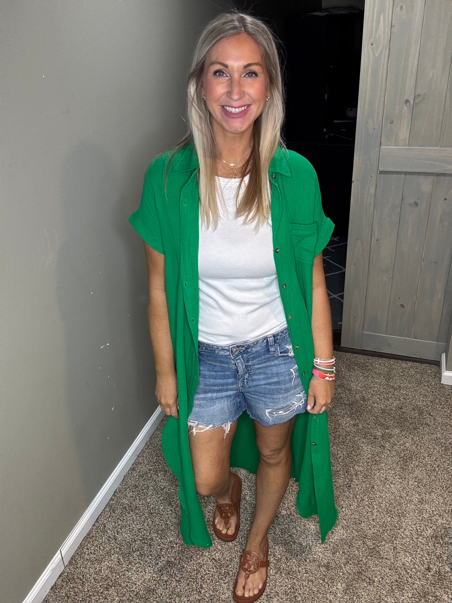 Maxi Shirt Dress