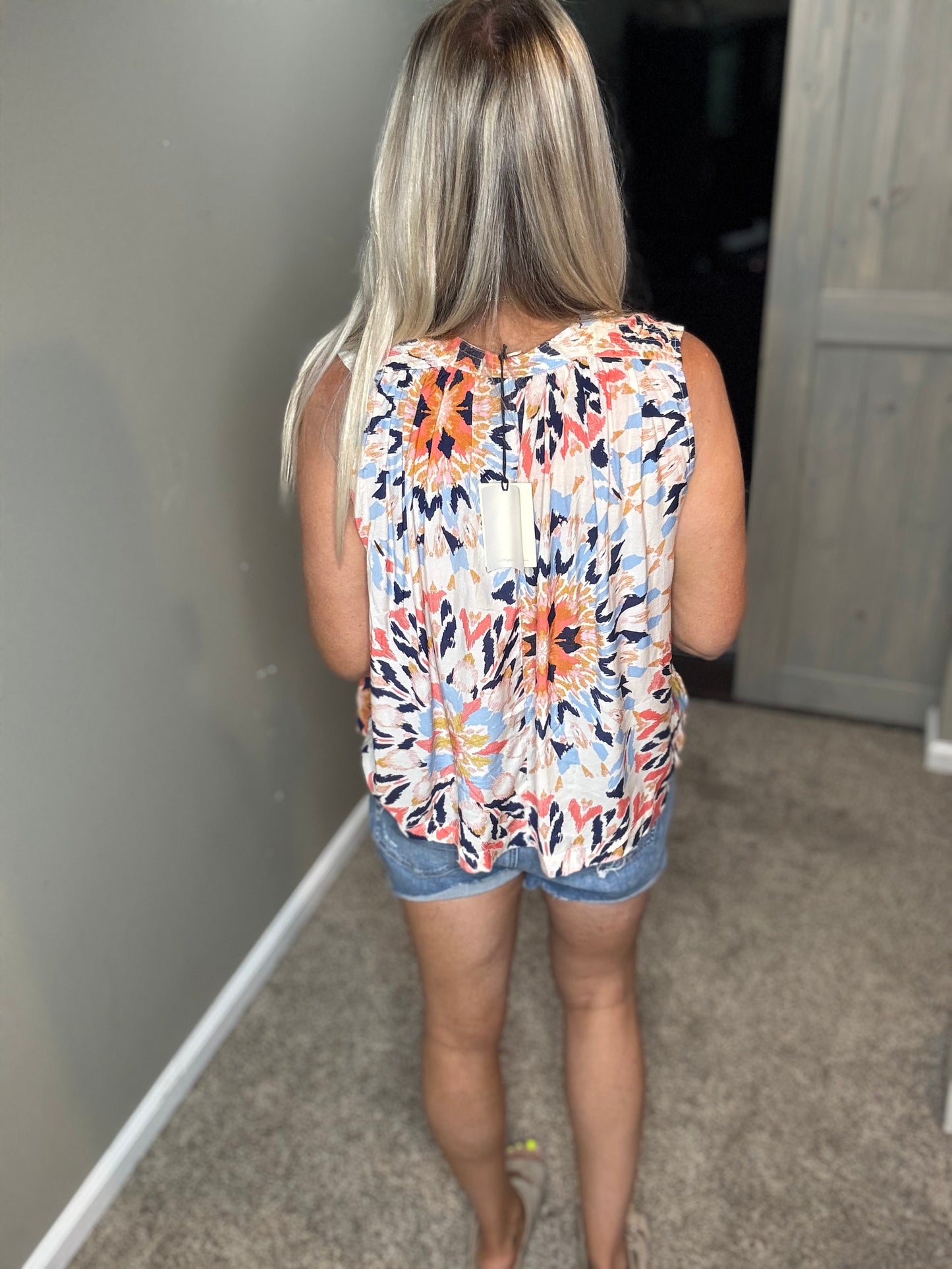 Kaleidoscope Flowy Top