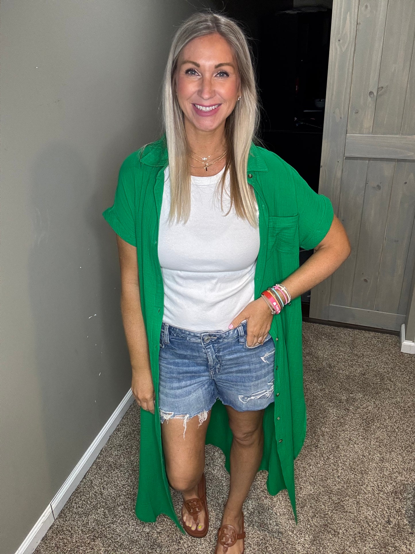 Maxi Shirt Dress