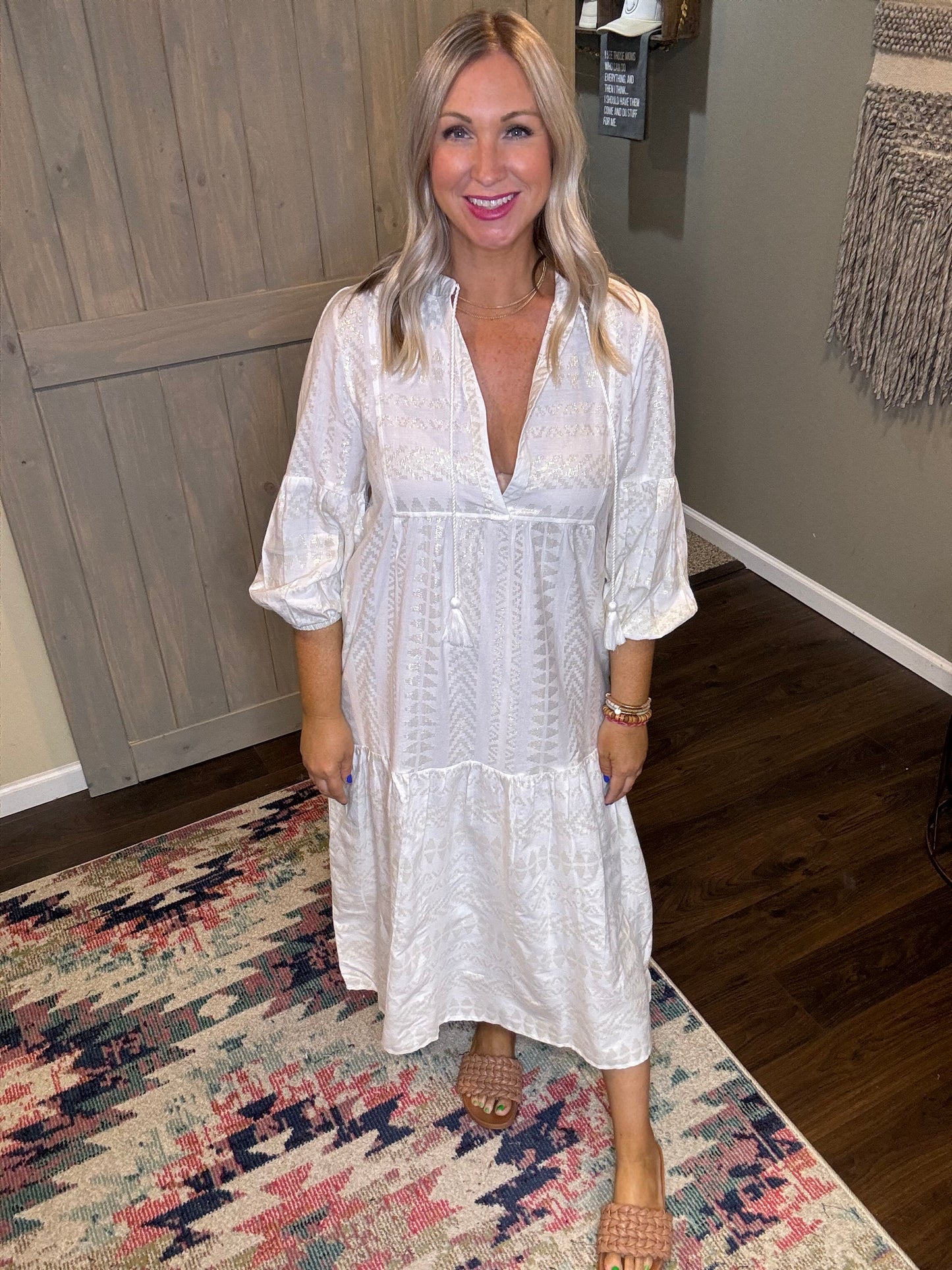 Ivory Ibiza Maxi Dress