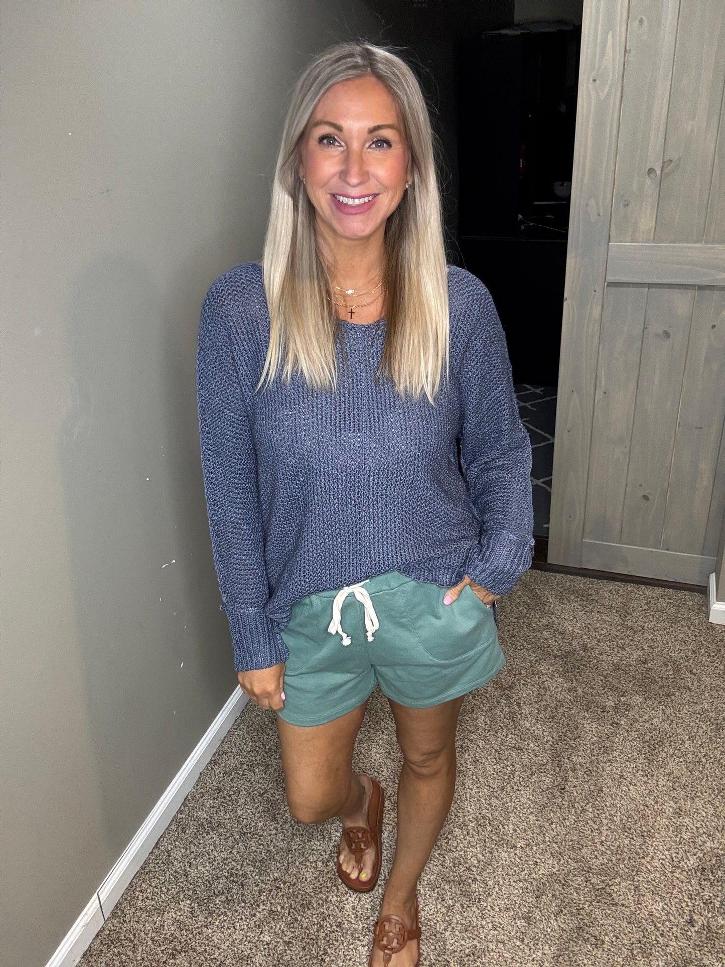 Reverse Seam Sweater