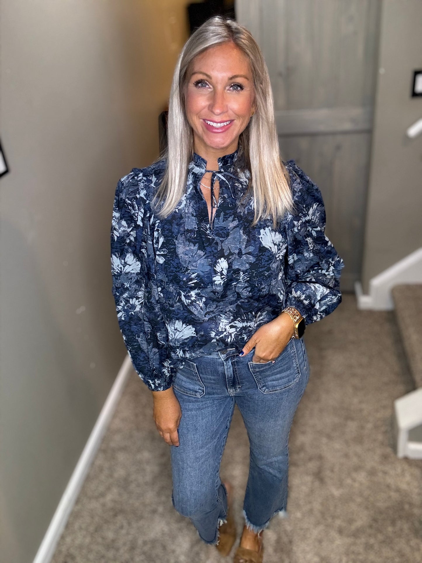 Blue Tuscany Top