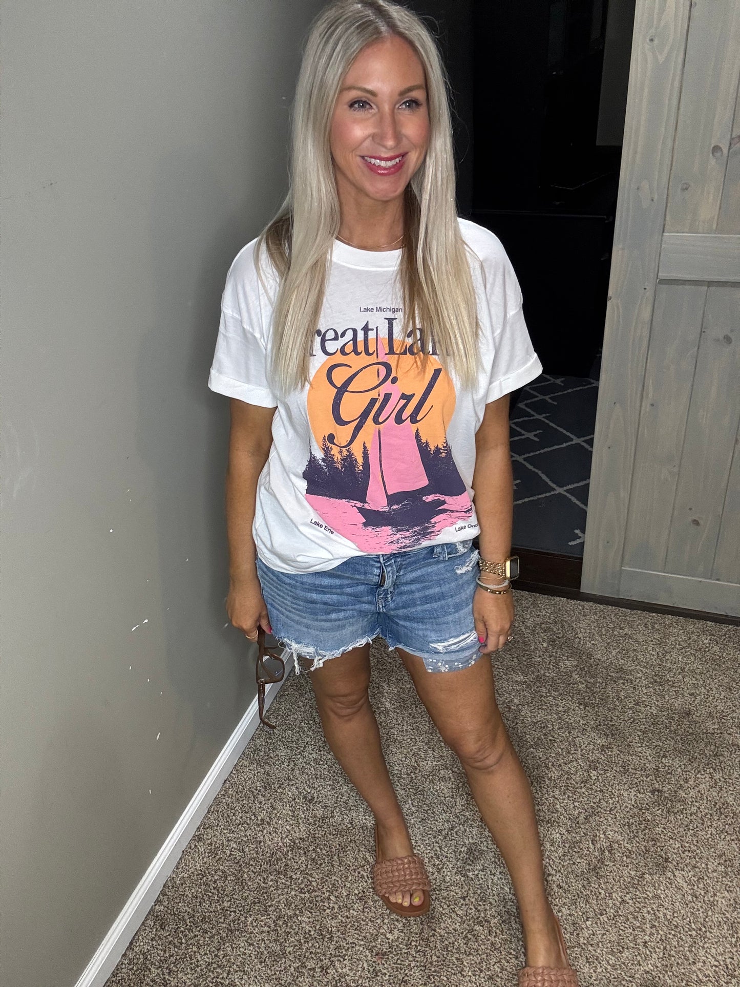 Great Lakes Girl Boyfriend Tee