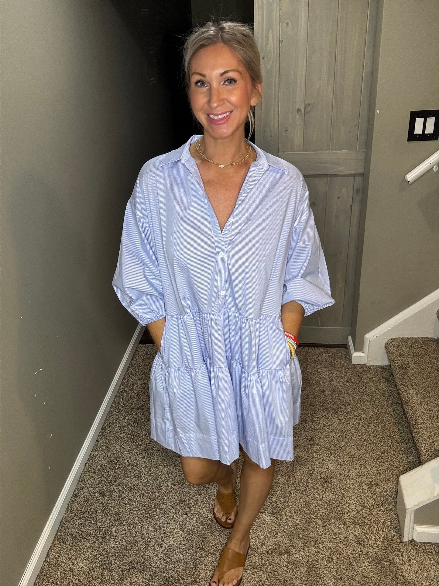 Hamptons Striped Dress