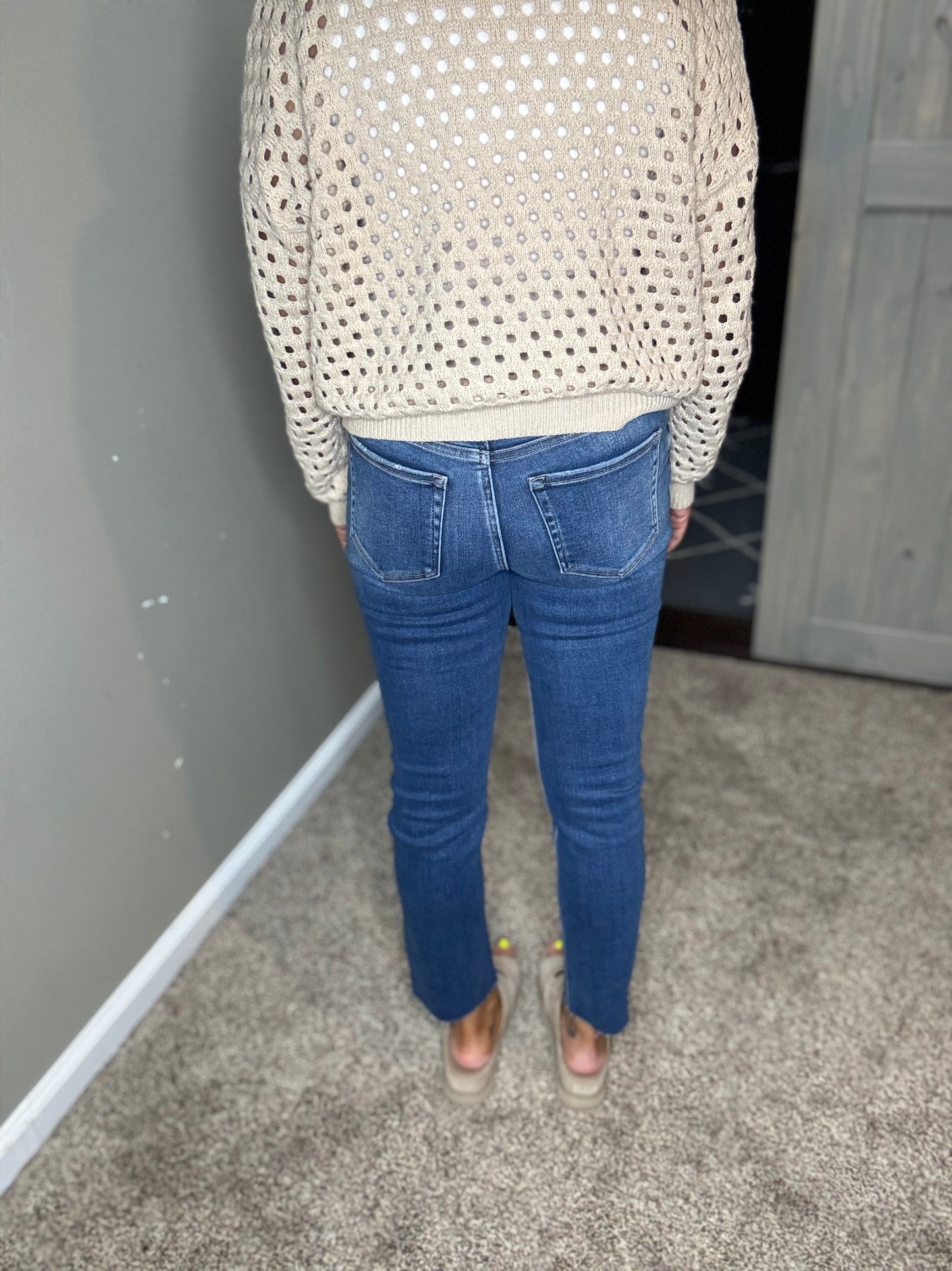 Harper Slim Straight Crop