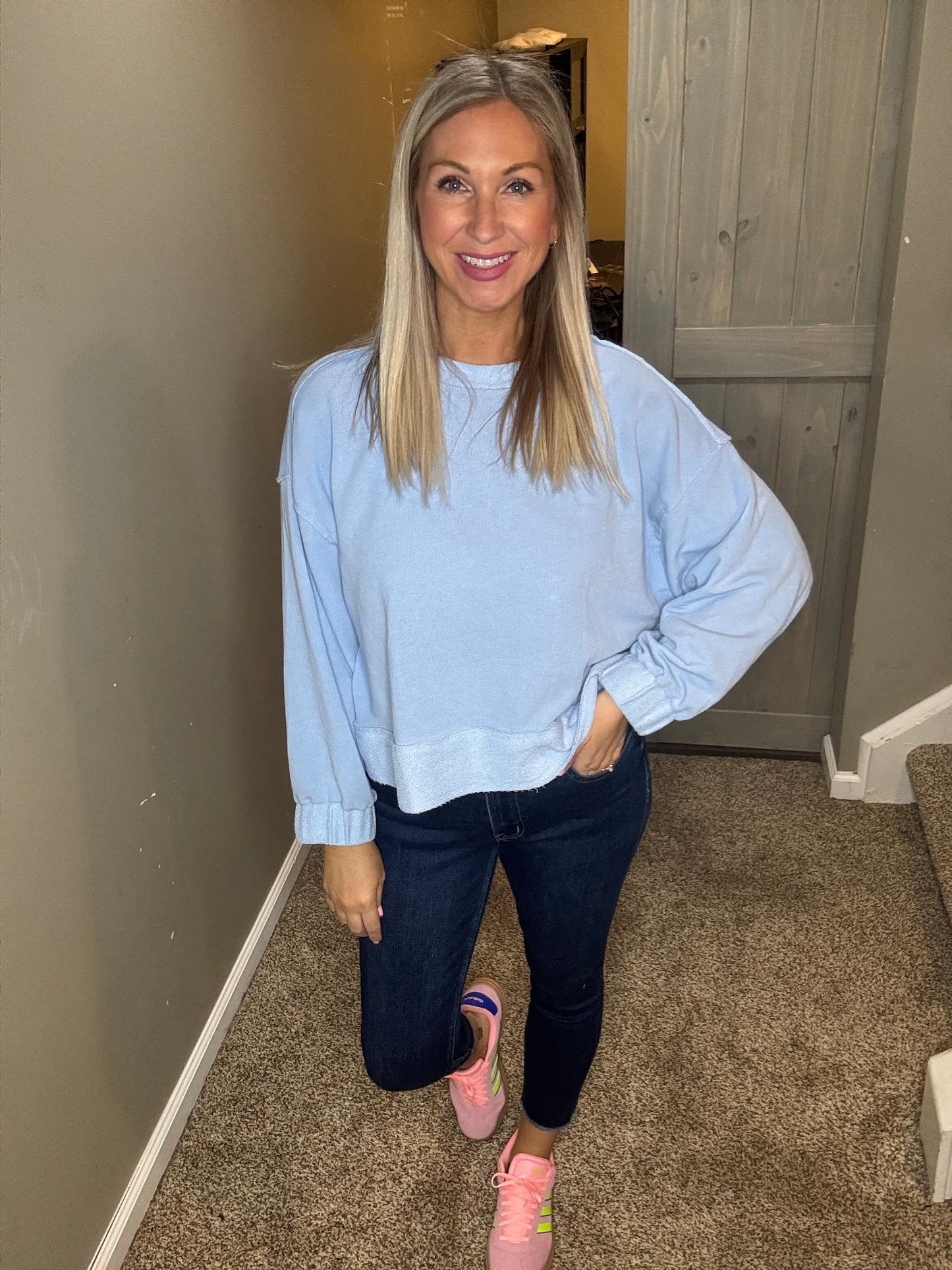 Sky Blue Sweatshirt