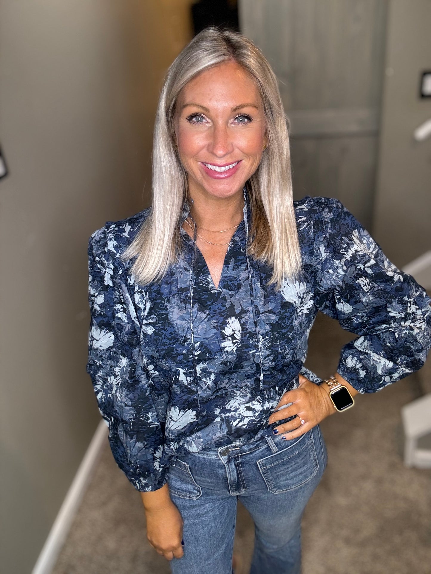 Blue Tuscany Top