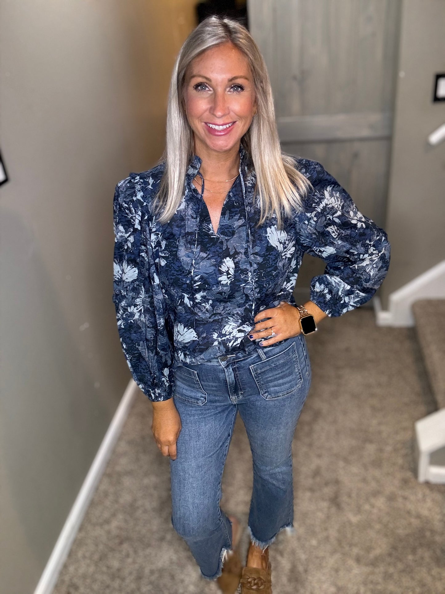 Blue Tuscany Top