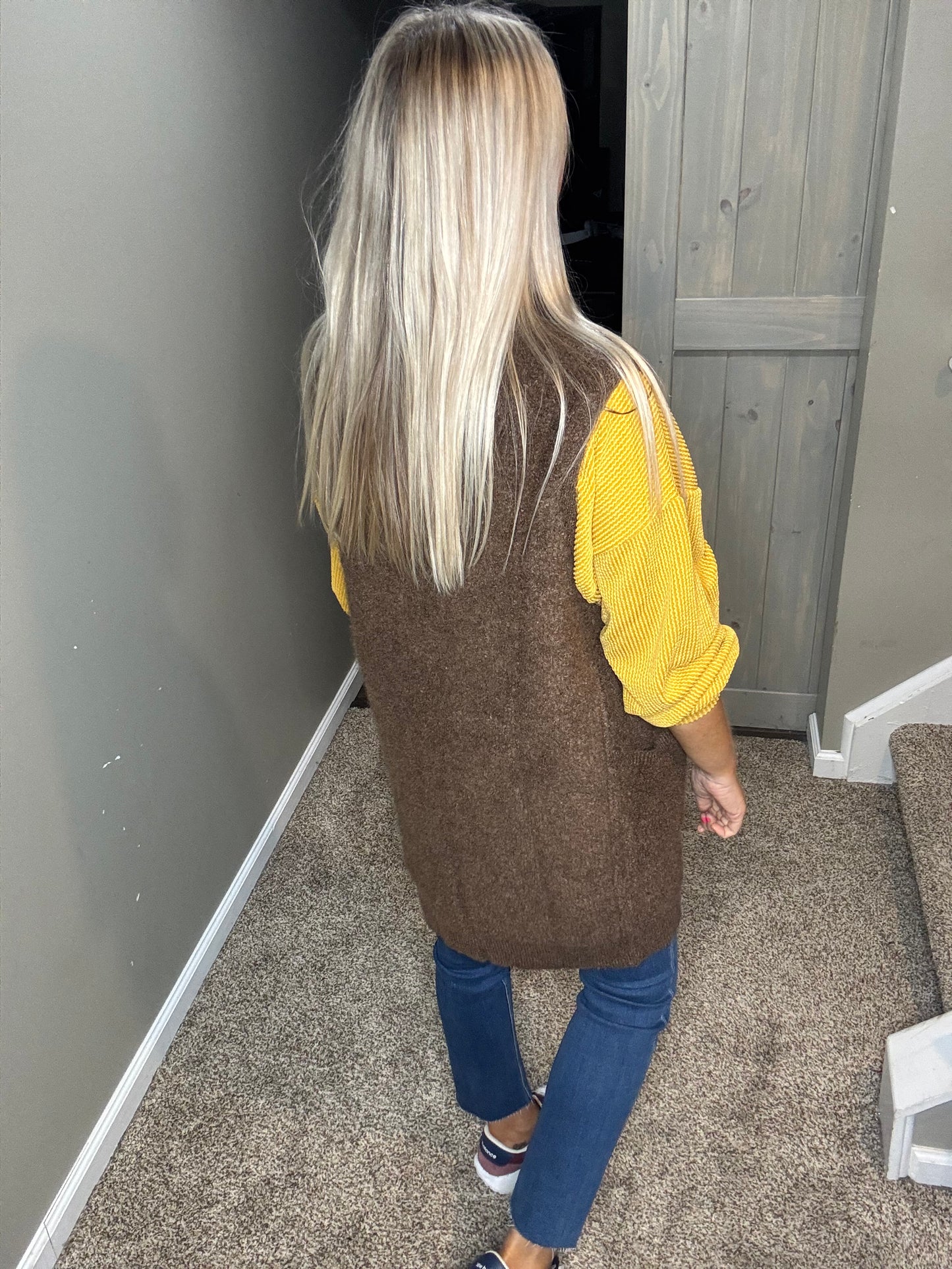 Chocolate Teddy Vest
