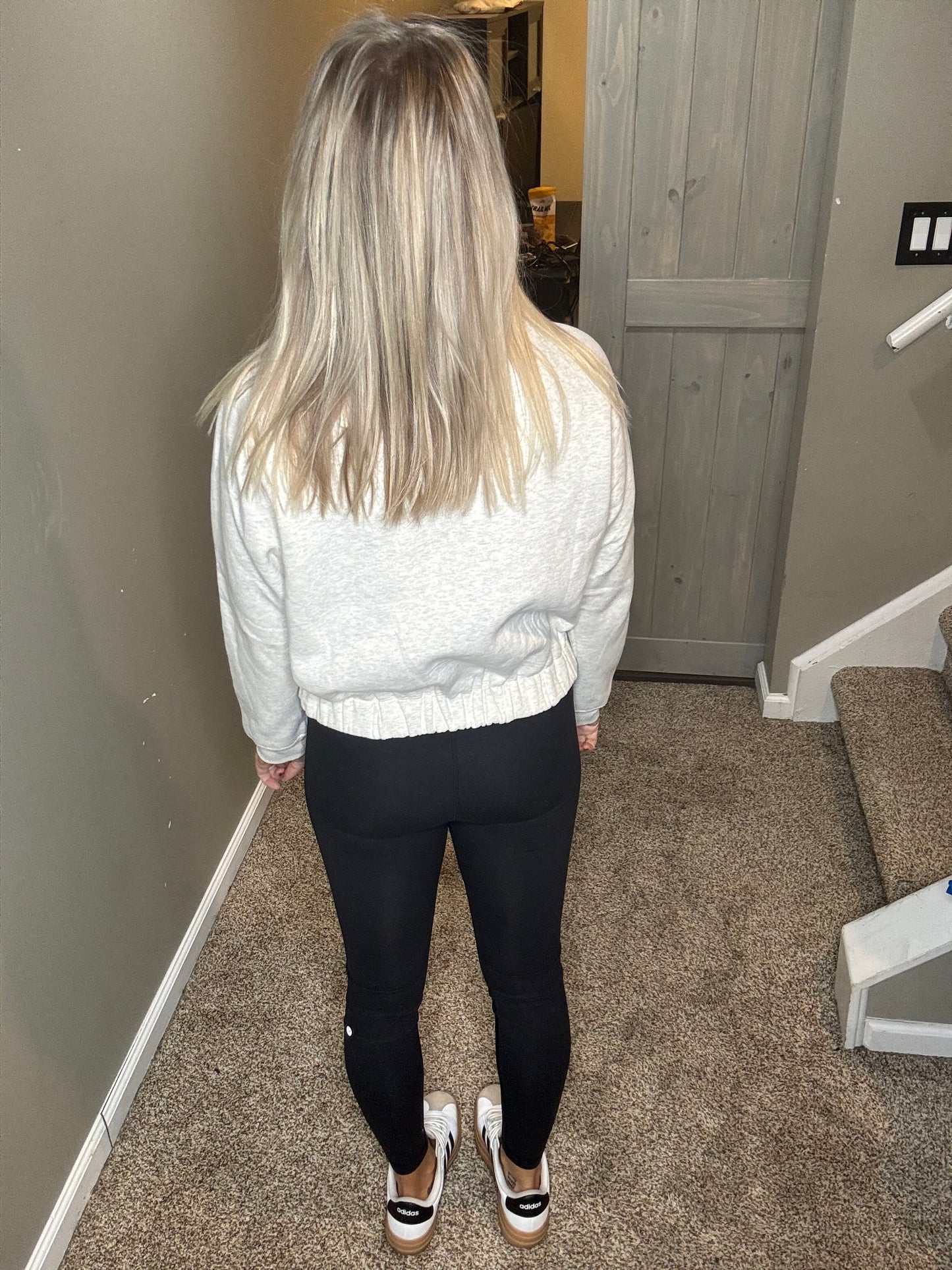 Tie Front Sweatshirt