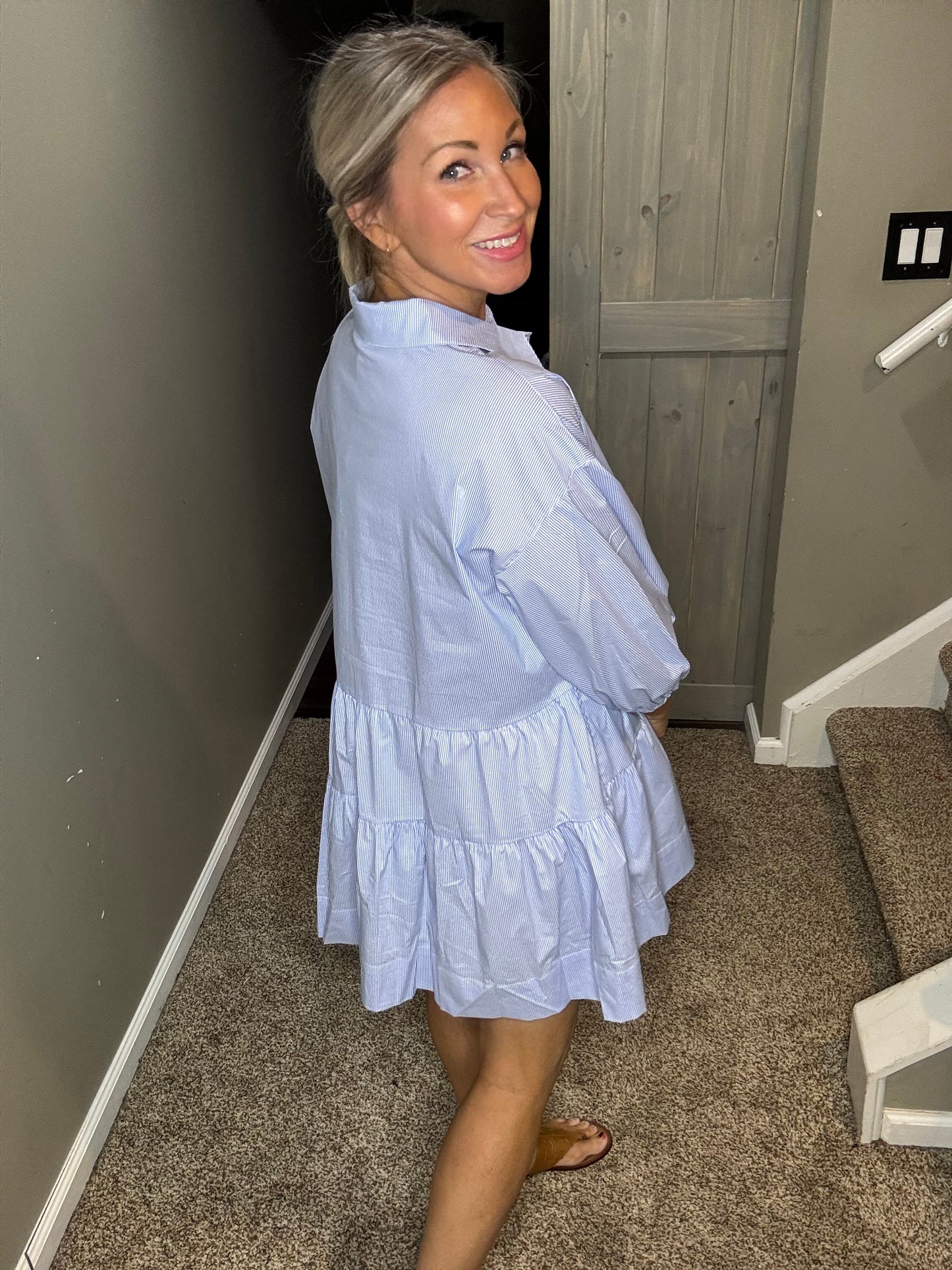 Hamptons Striped Dress