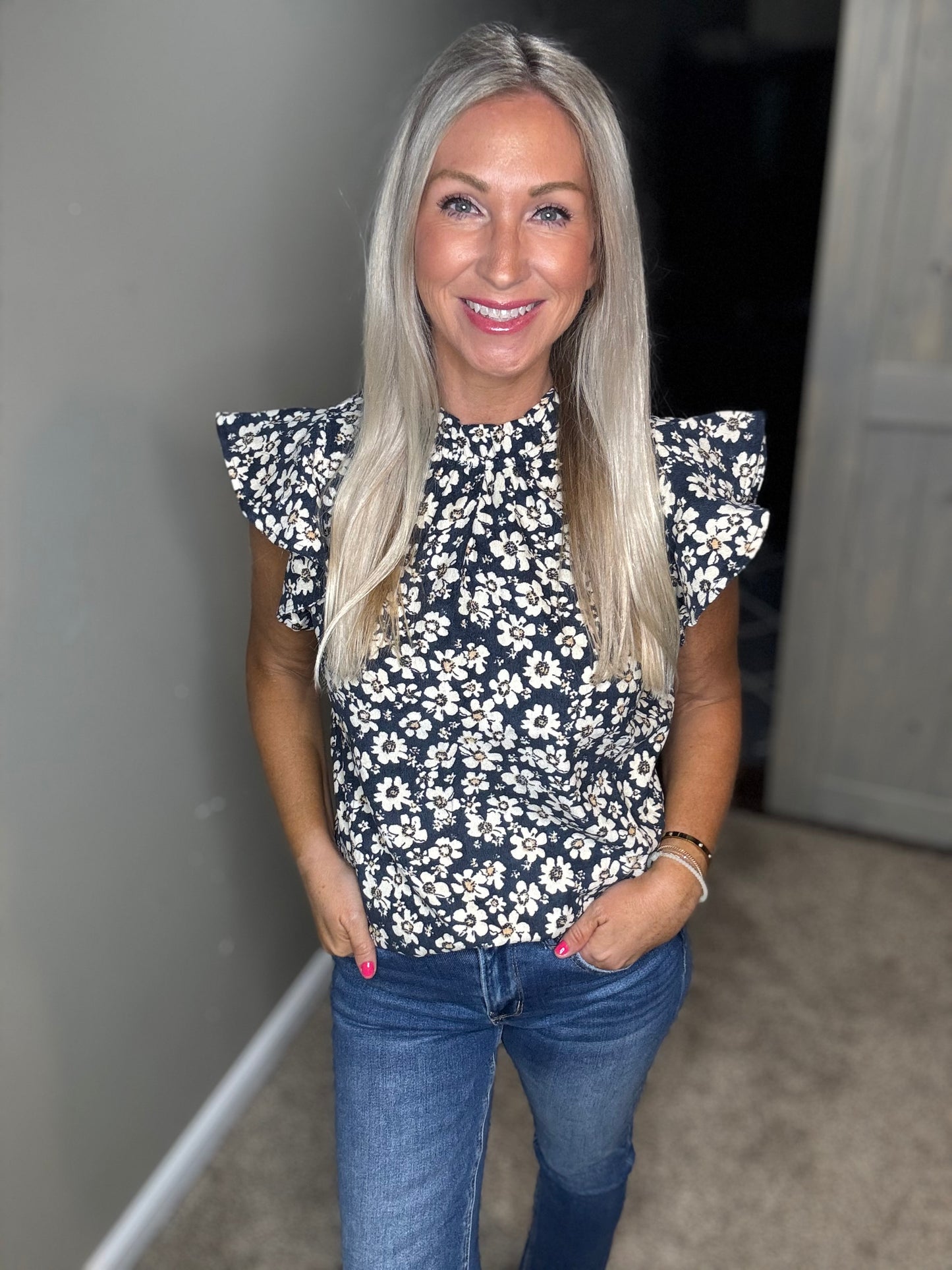 Daisy Ruffle Top