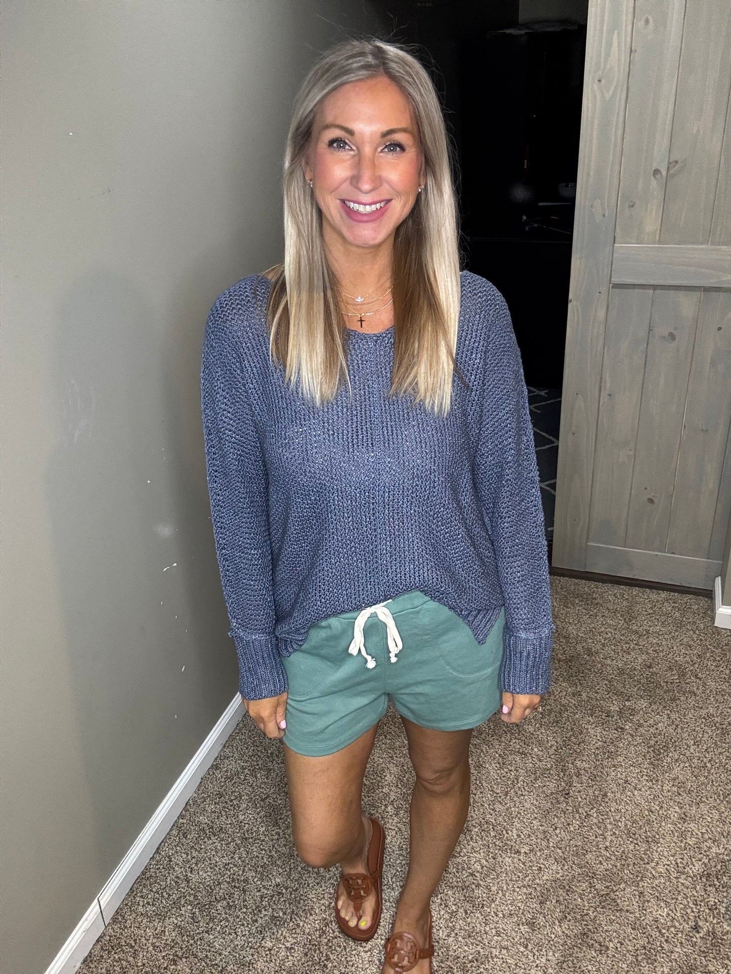 Reverse Seam Sweater