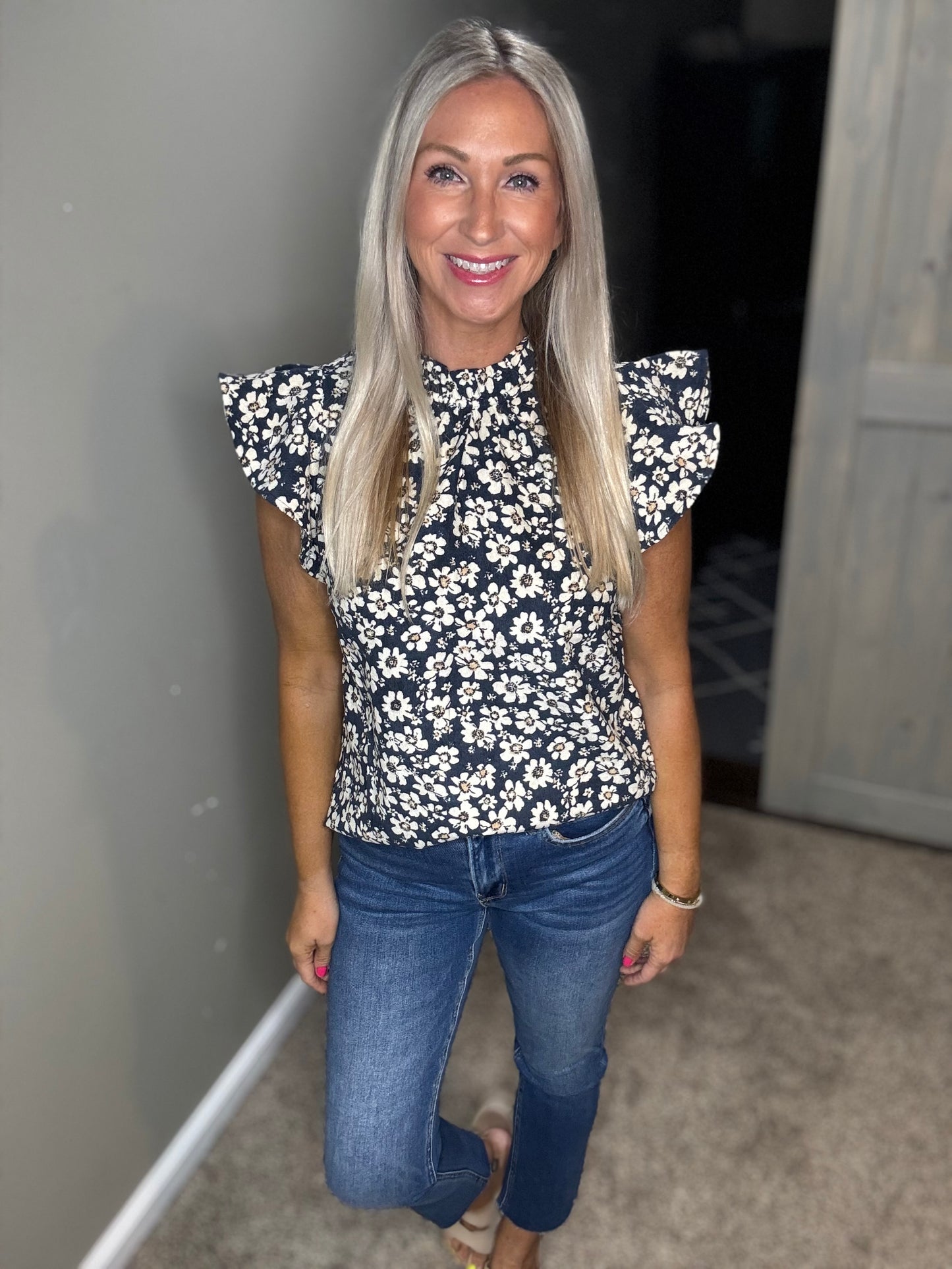 Daisy Ruffle Top