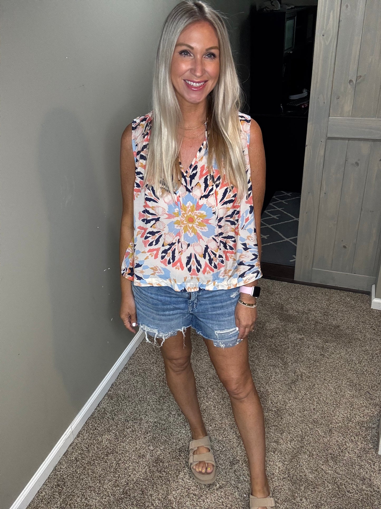 Kaleidoscope Flowy Top
