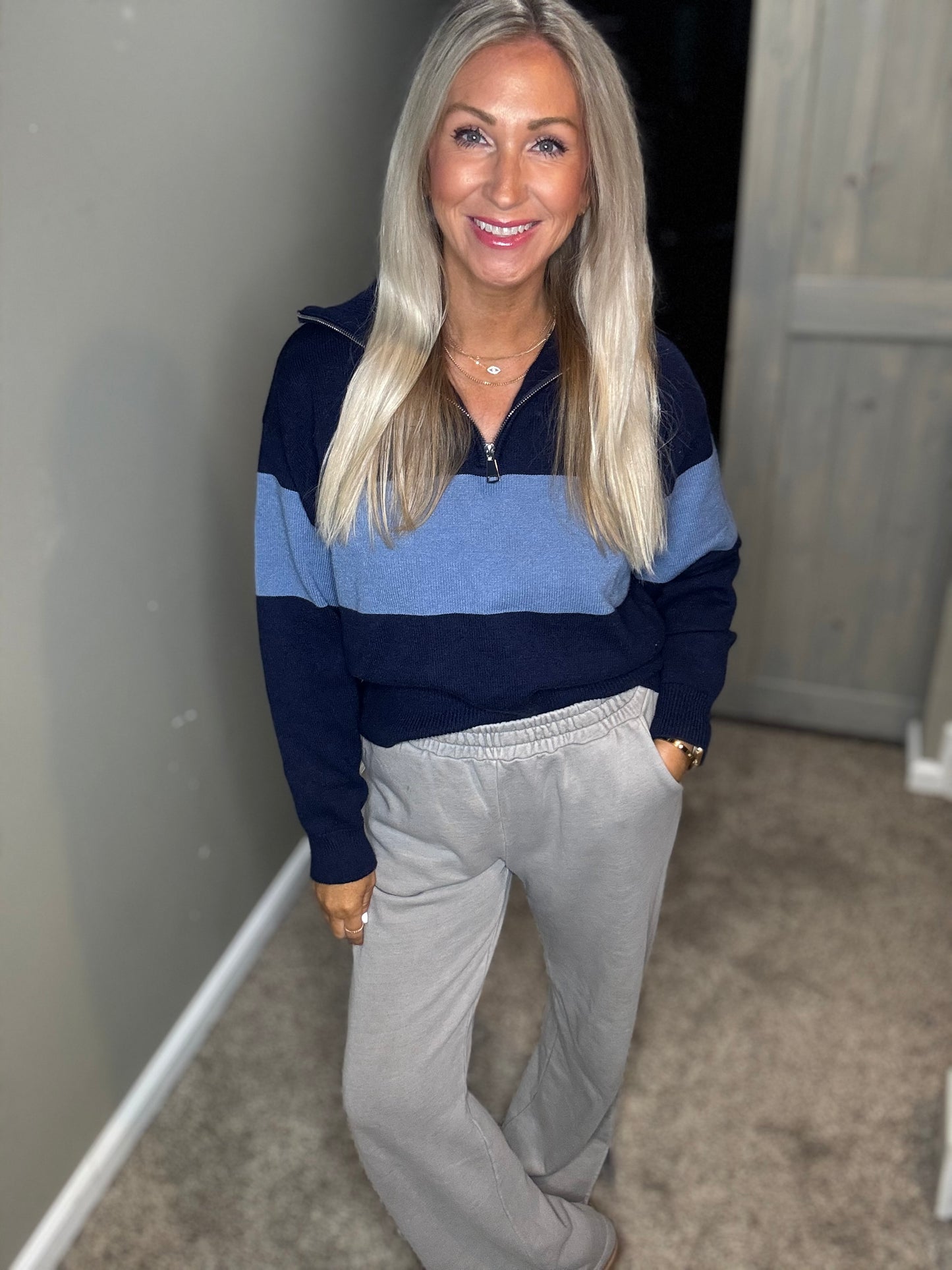 Heather Grey French Terry Pants