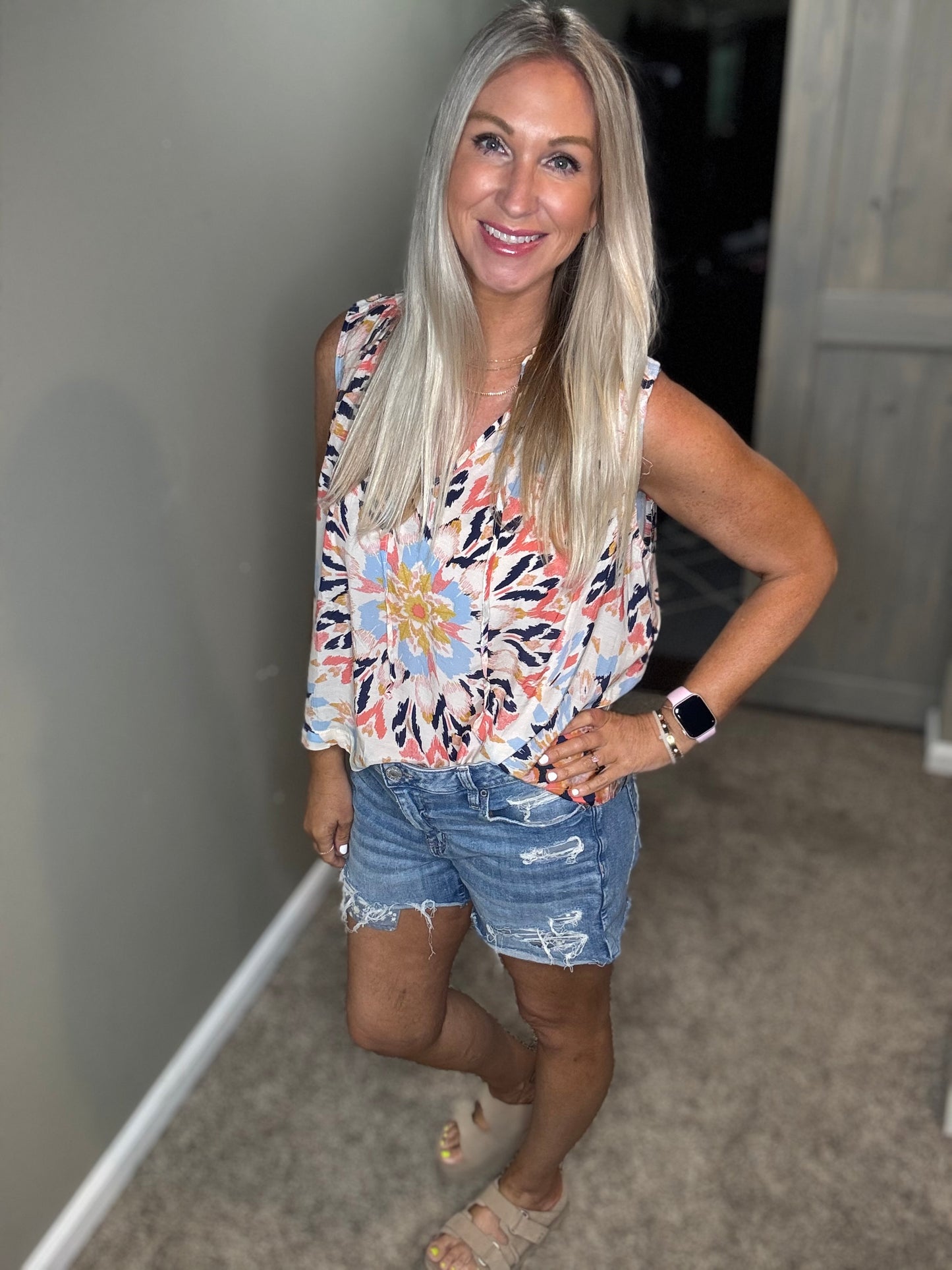 Kaleidoscope Flowy Top