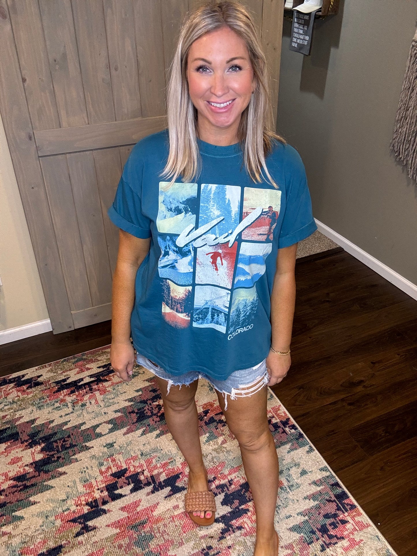 Aqua Vail Boyfriend Tee