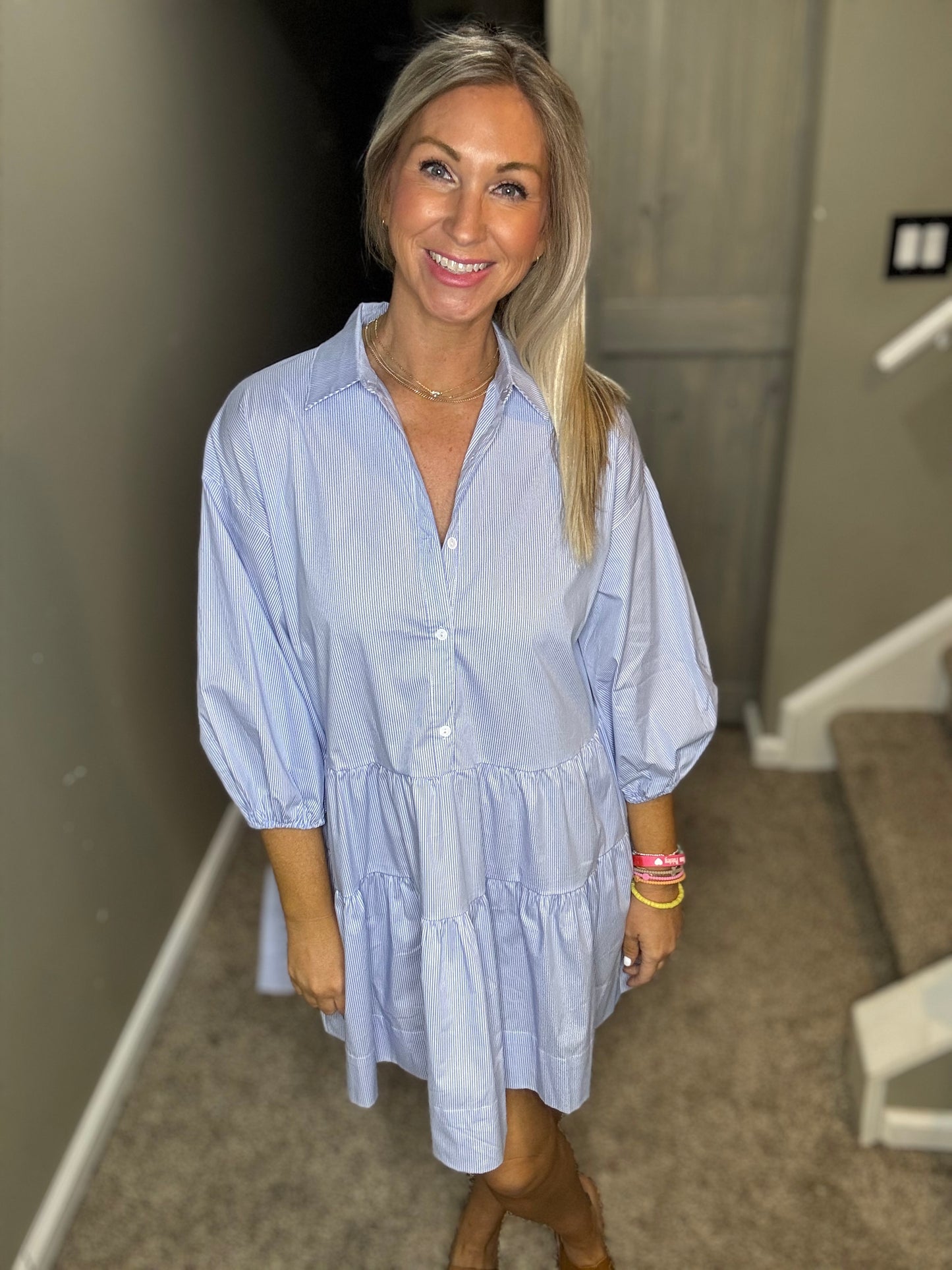 Hamptons Striped Dress
