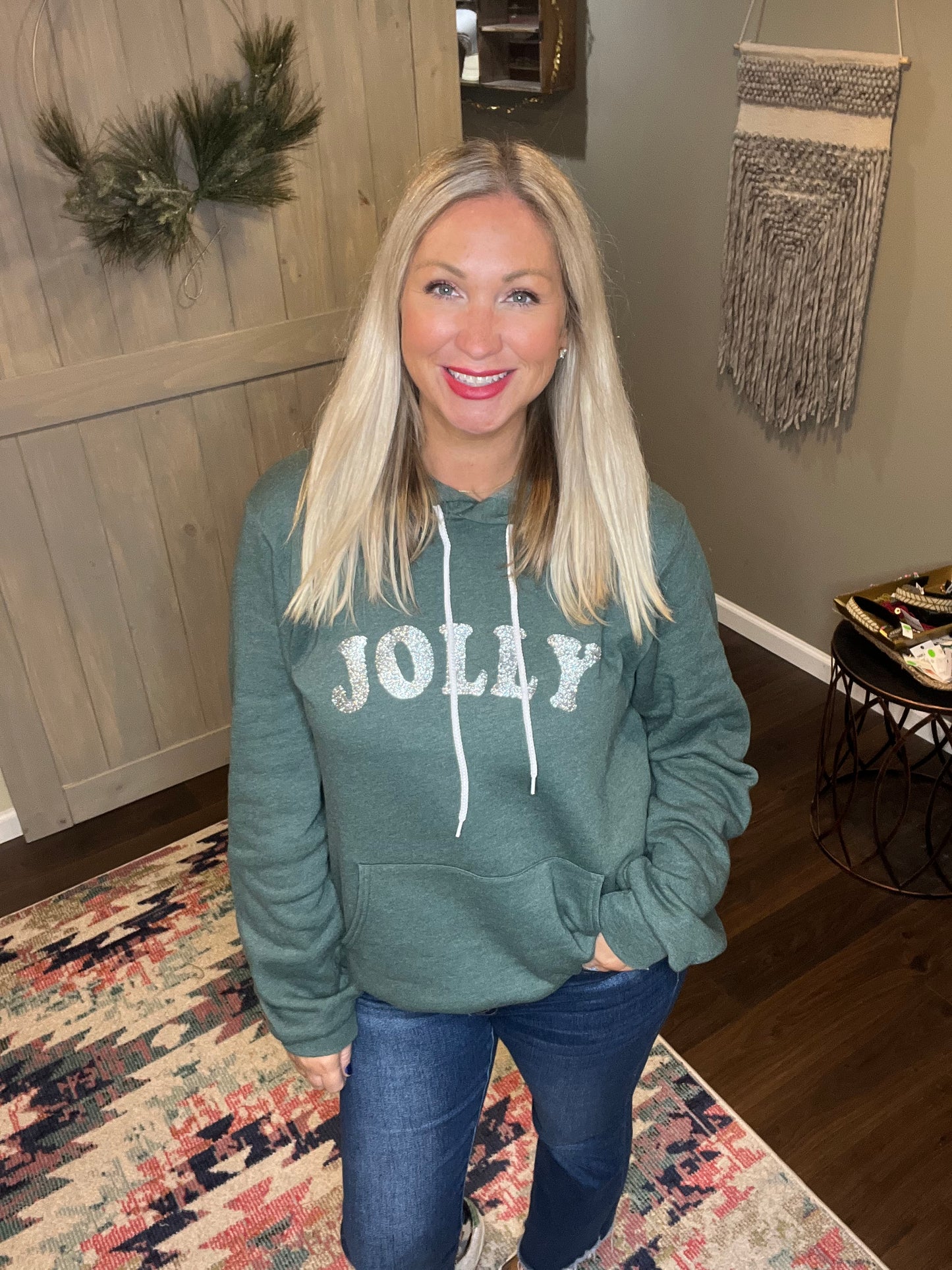 Jolly Glitter Hoodie