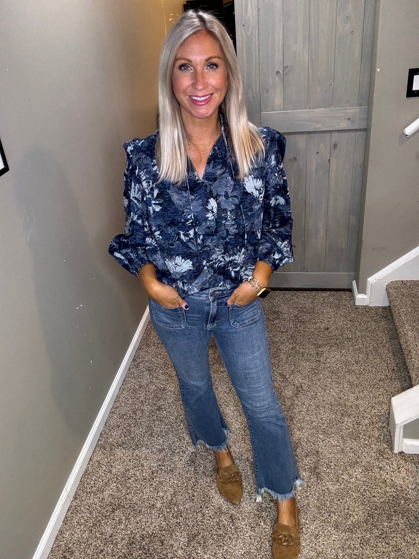 Blue Tuscany Top