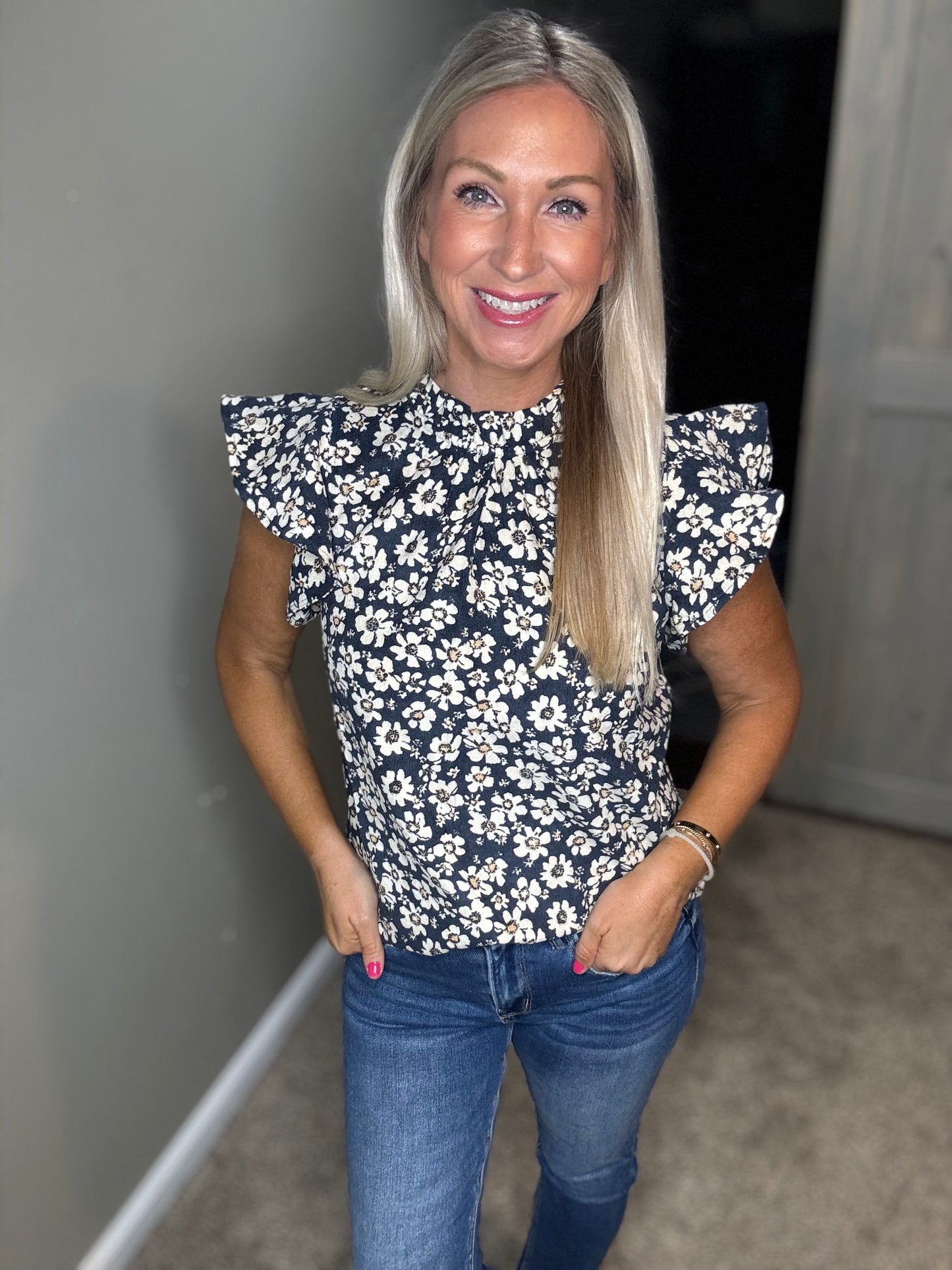 Daisy Ruffle Top