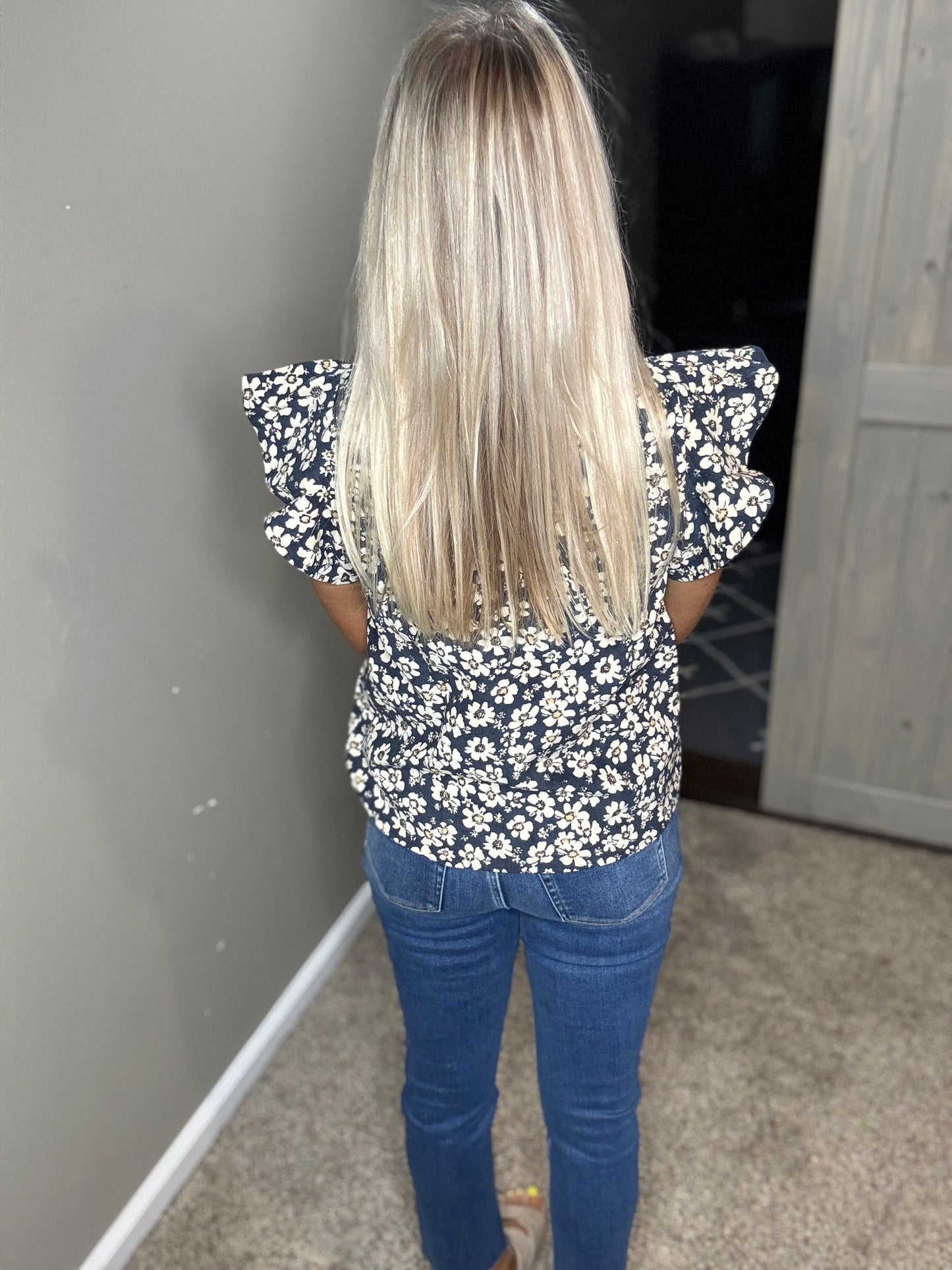 Daisy Ruffle Top
