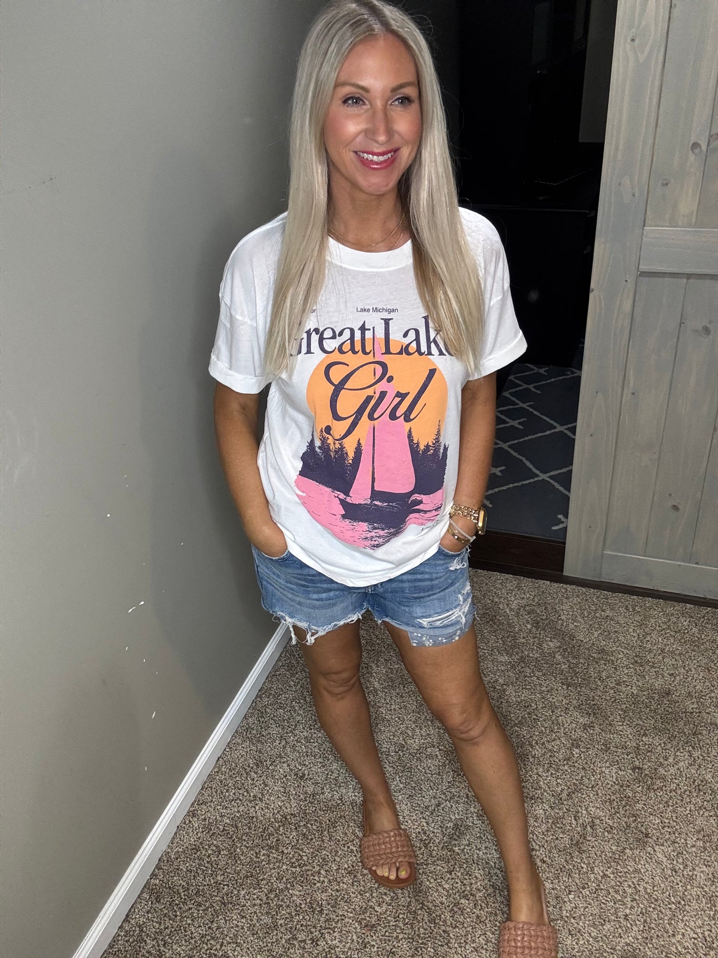 Great Lakes Girl Boyfriend Tee