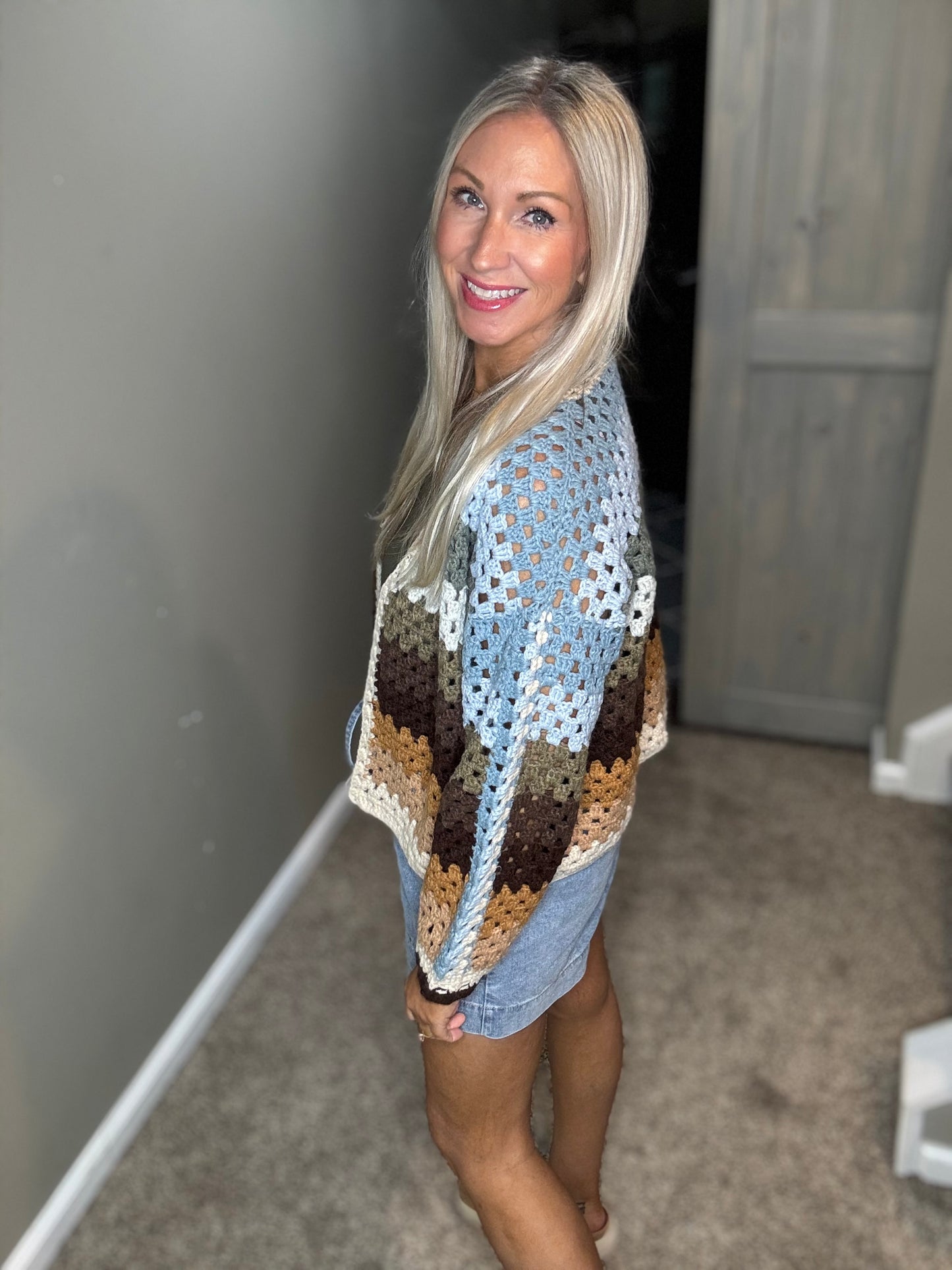 Autumn Striped Cardigan