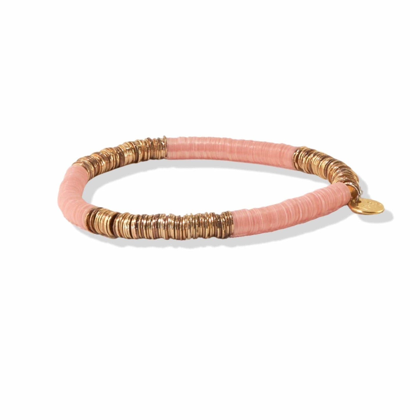 Grace Peach Gold Colorblock Bracelet