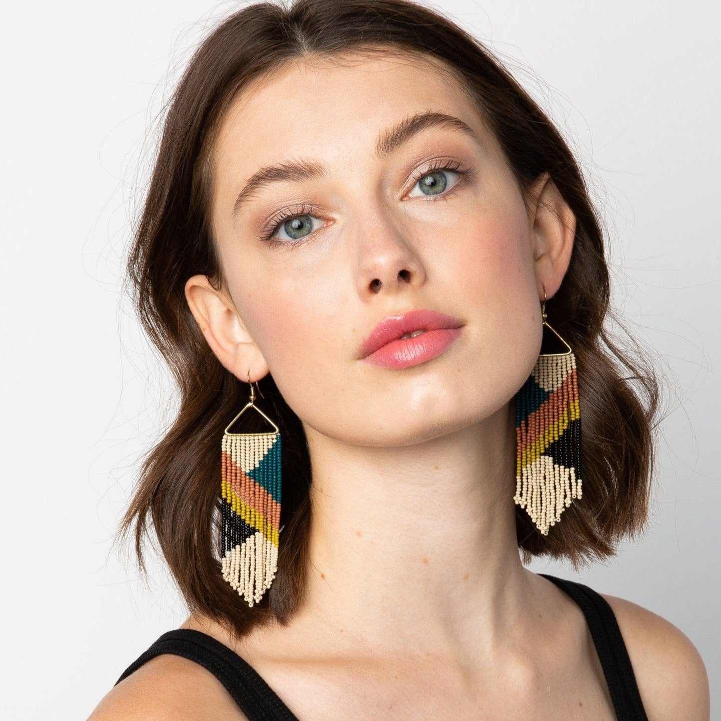 Emilie Angles Fringe Earrings