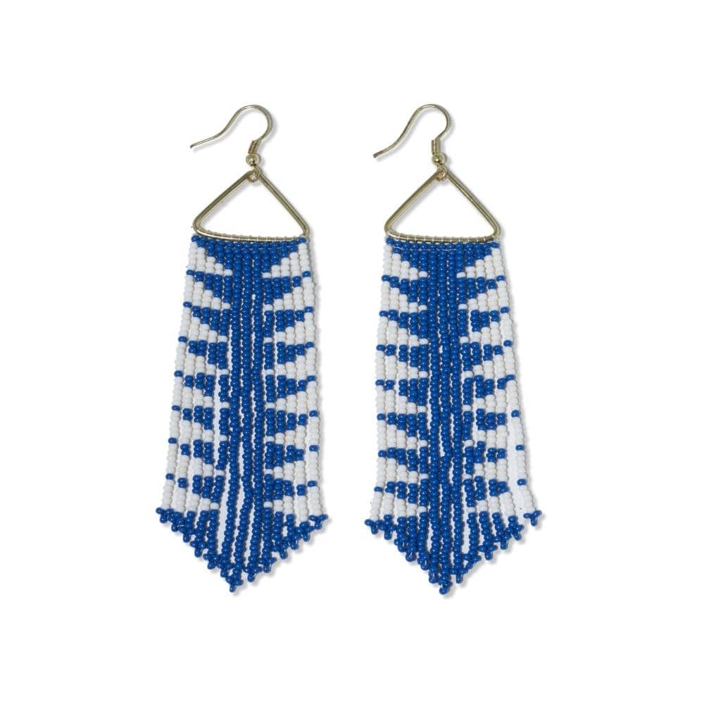 Emilie Arrow Fringe Earrings