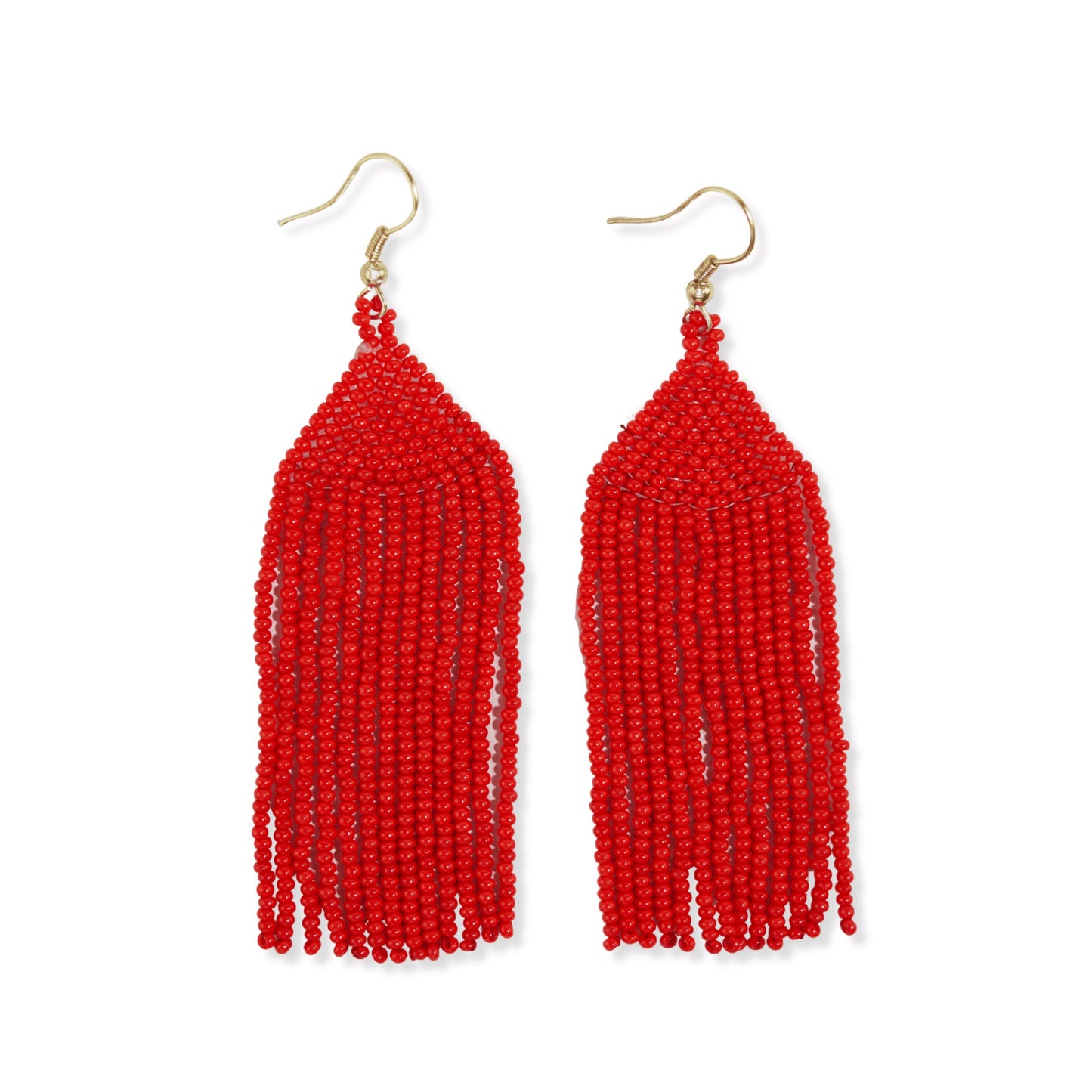 Michele Solid Fringe Earrings