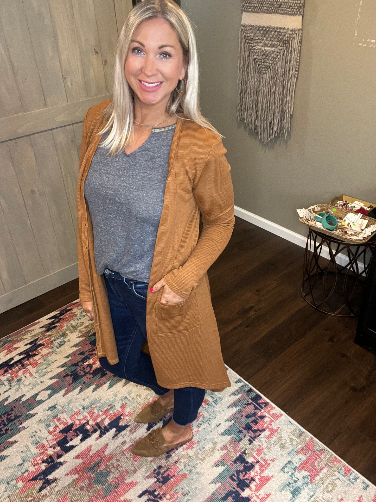 Hi-Lo Cardigan