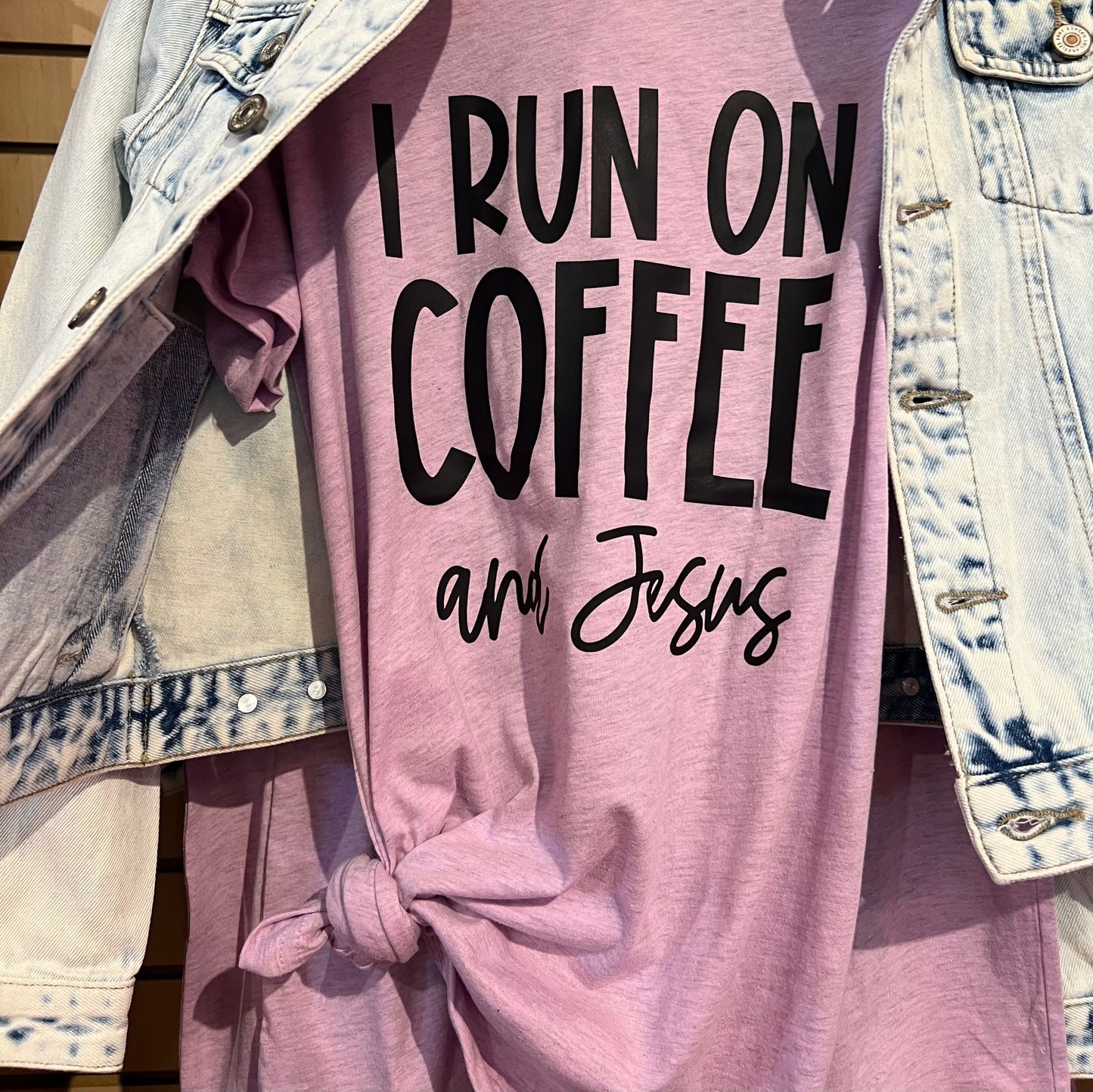 Coffee and Jesus Tee