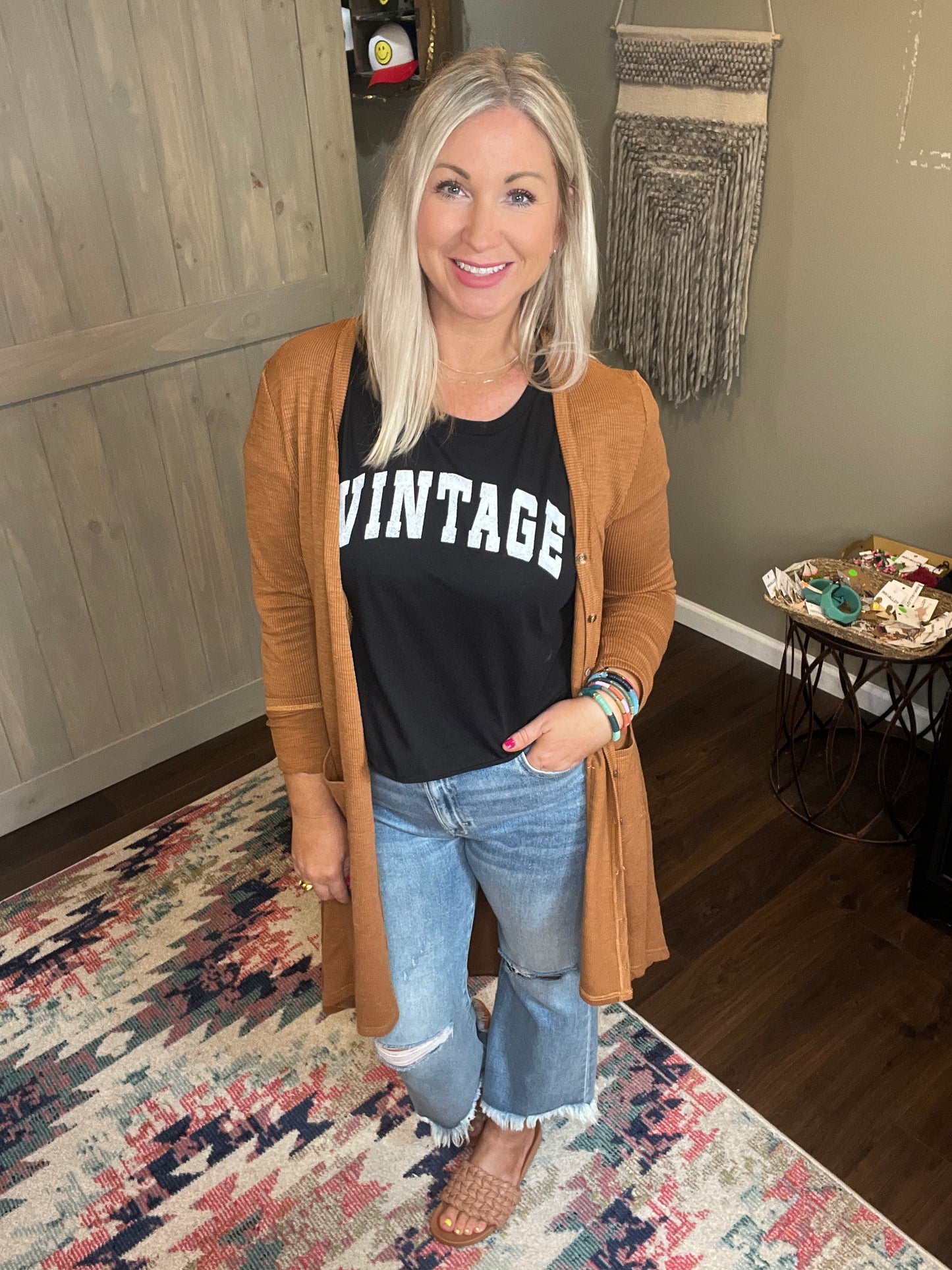 Hi-Lo Cardigan