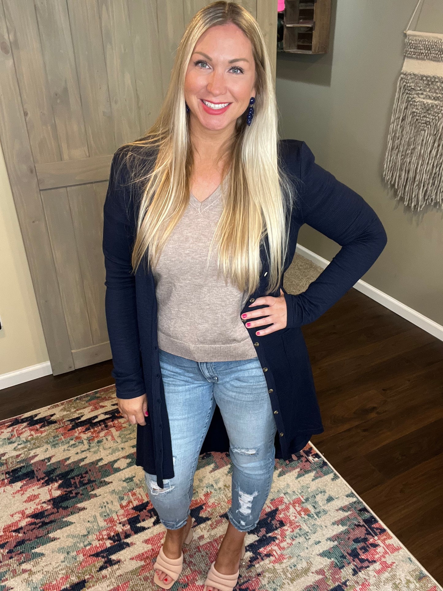Hi-Lo Cardigan