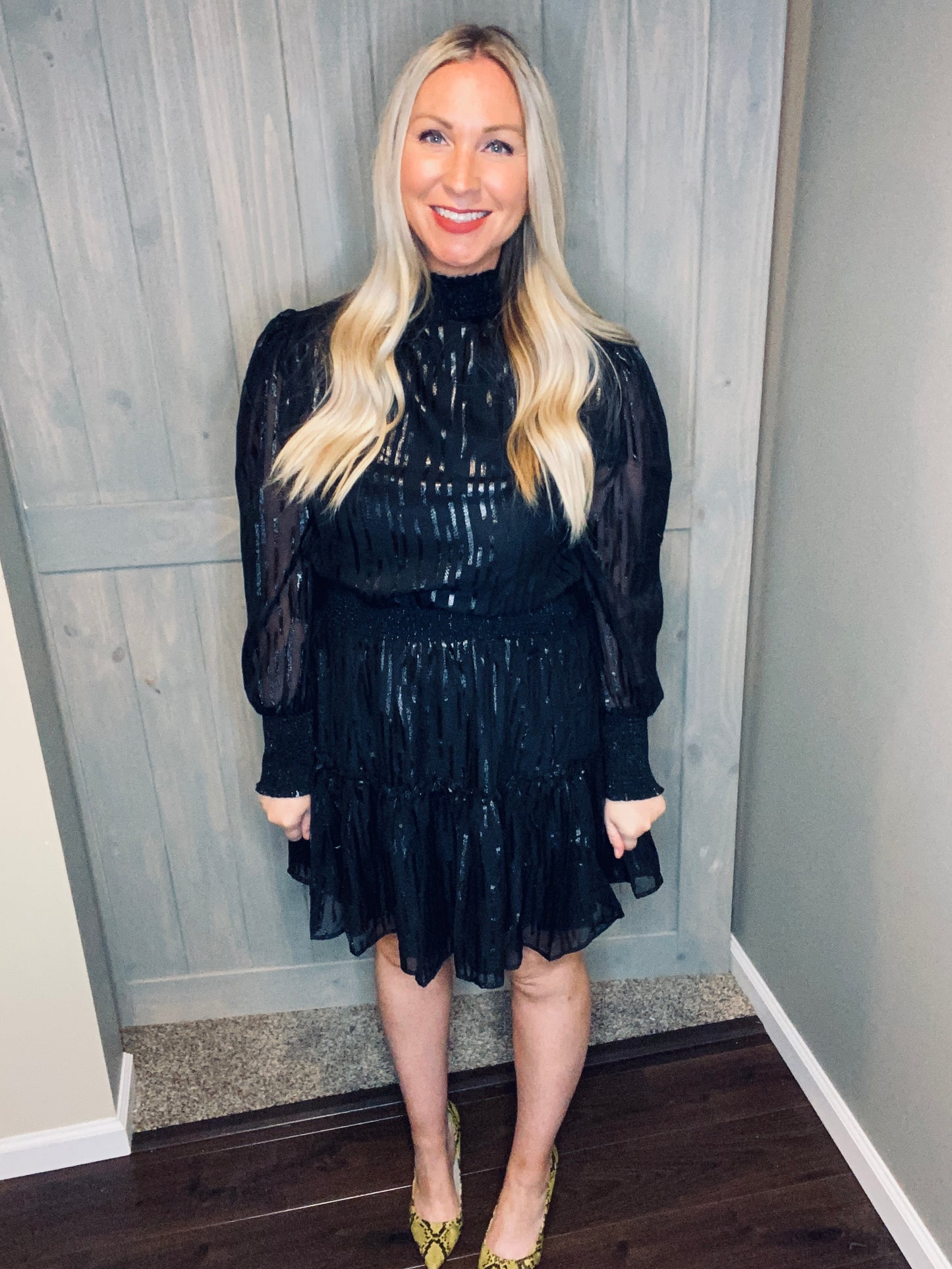 Black Sparkle Dress