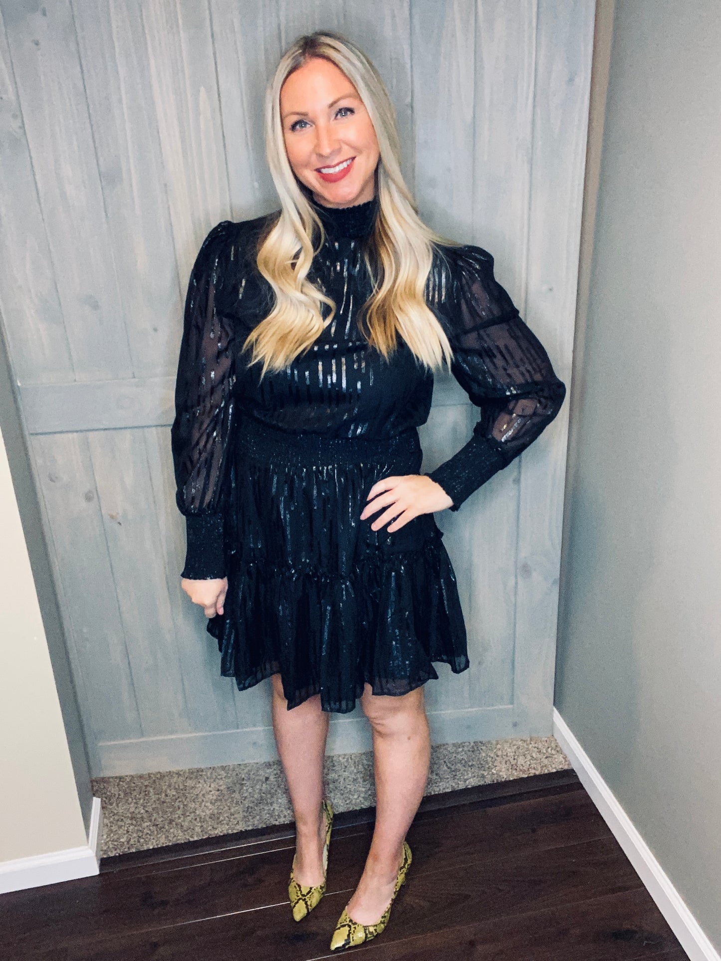 Black Sparkle Dress