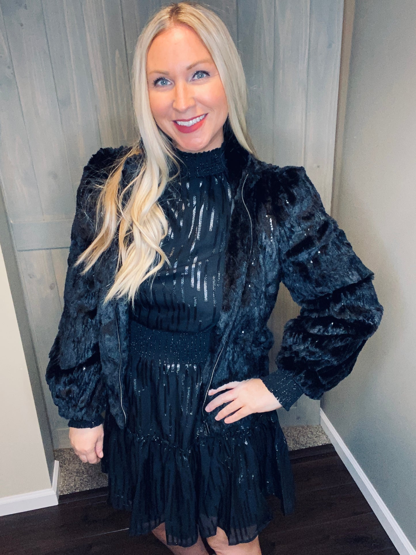 Black Sparkle Dress