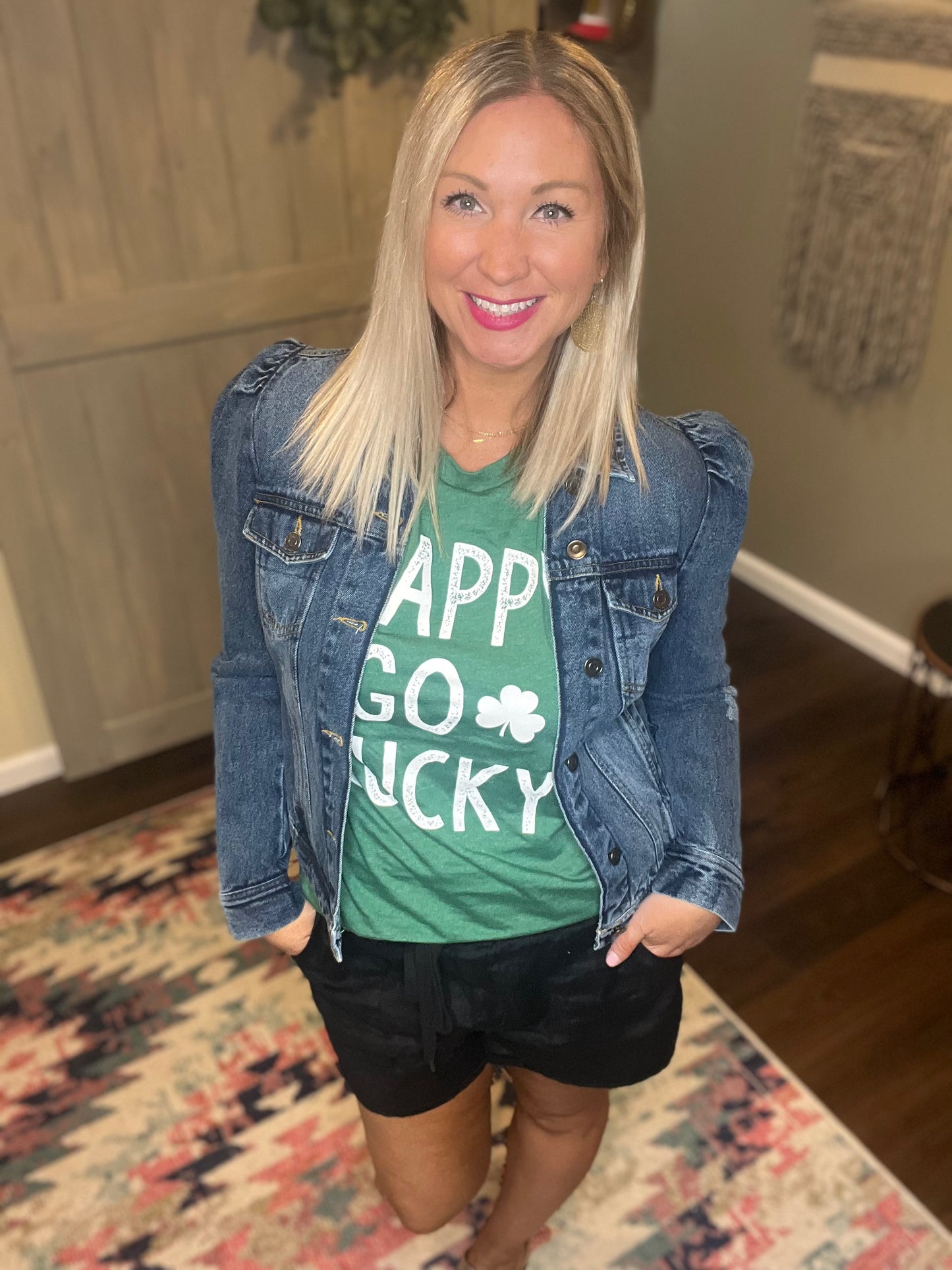 Happy Go Lucky Tee