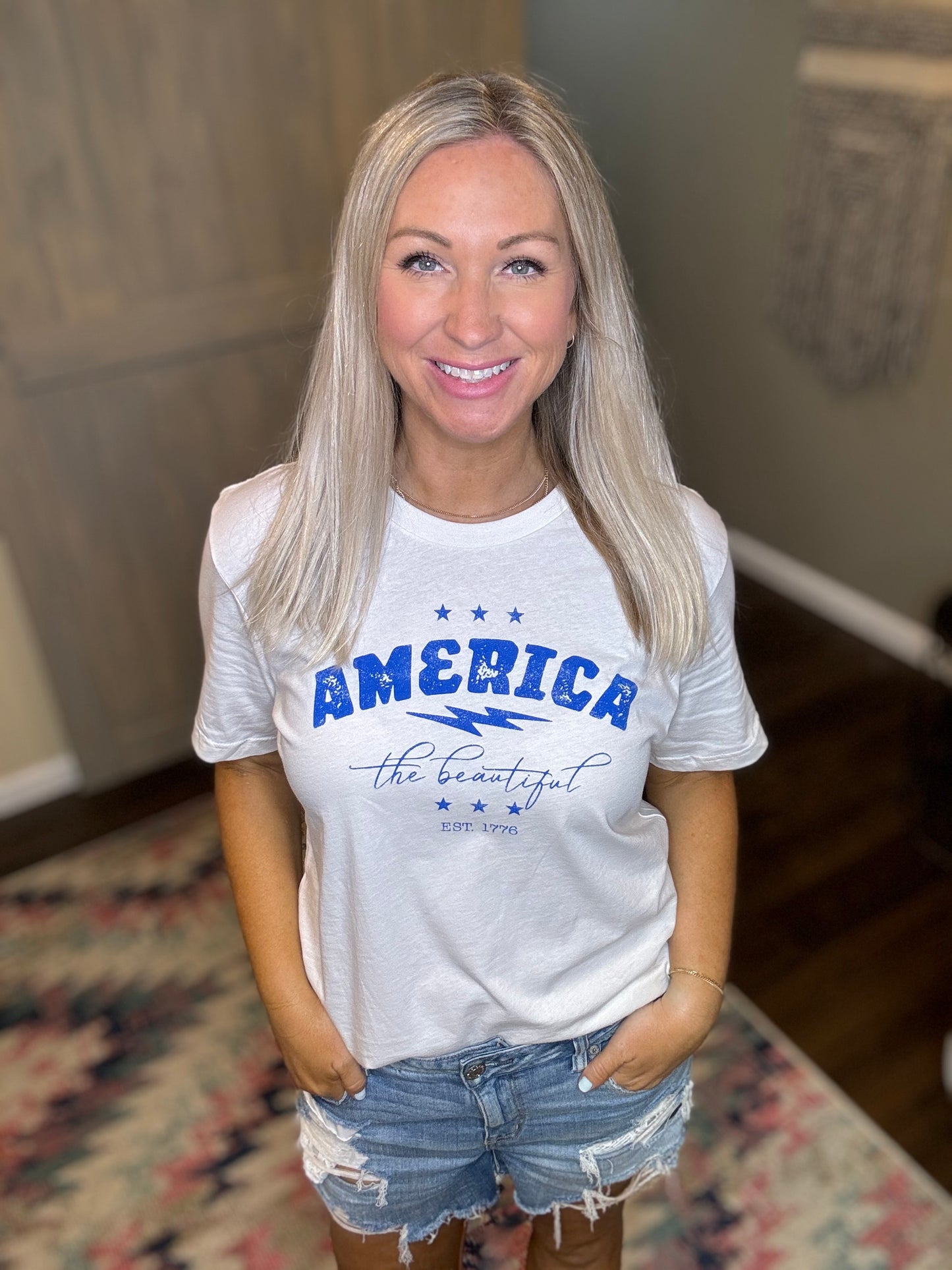 America the Beautiful Graphic Tee
