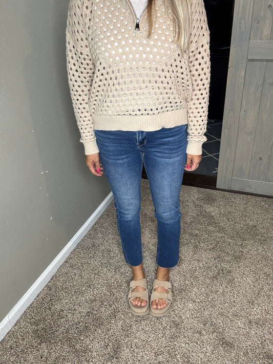Harper Slim Straight Crop