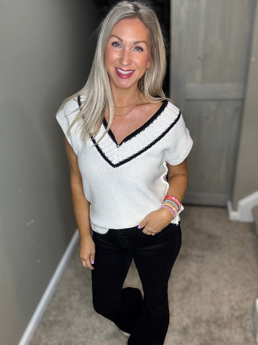 Classic V-Neck Sweater Vest